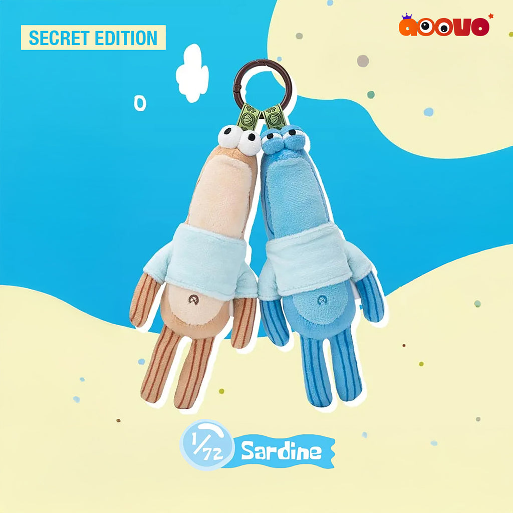 POP MART Bikini Bottom Buddies Whimsical Plush Pendant Blind Box