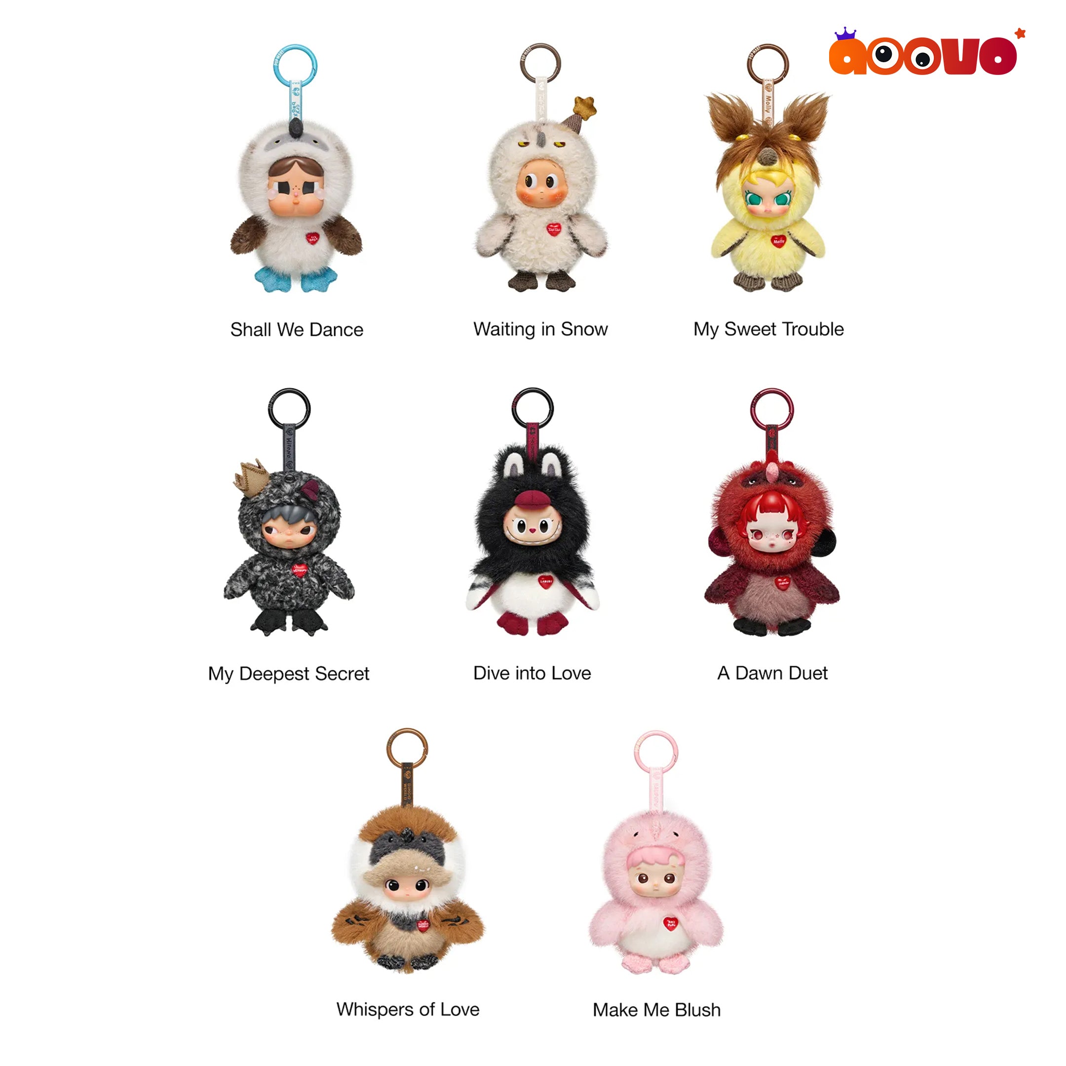 POP MART Dear Birds Plush Pendant Blind Box | Aoovo