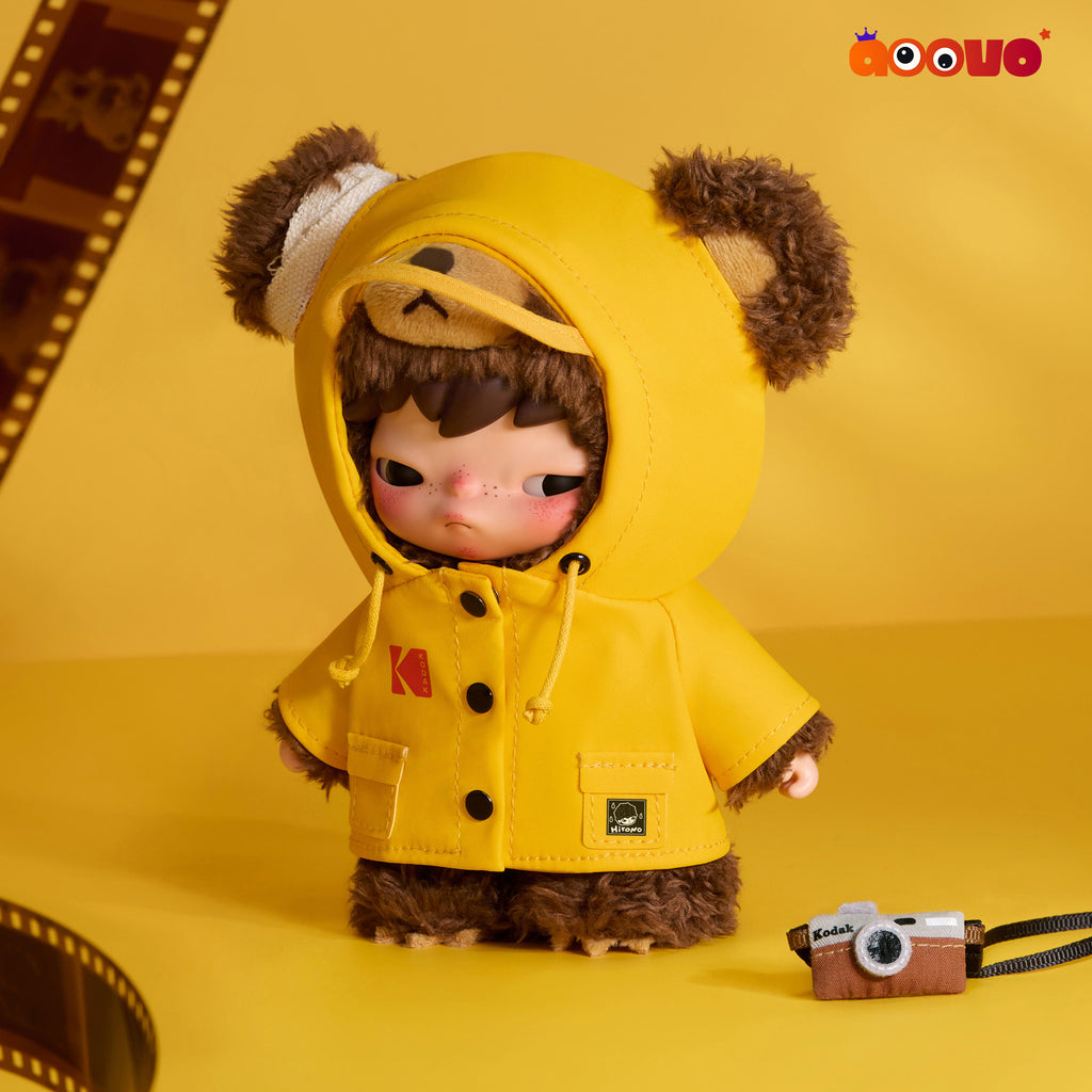 Hirono × Kodak Click Bear Plush Doll Pendant