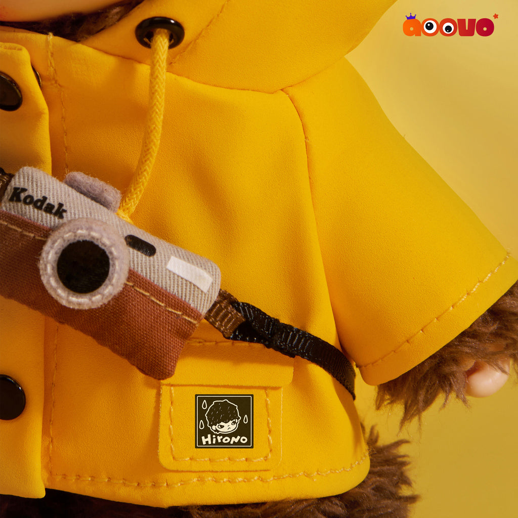 Hirono × Kodak Click Bear Plush Doll Pendant