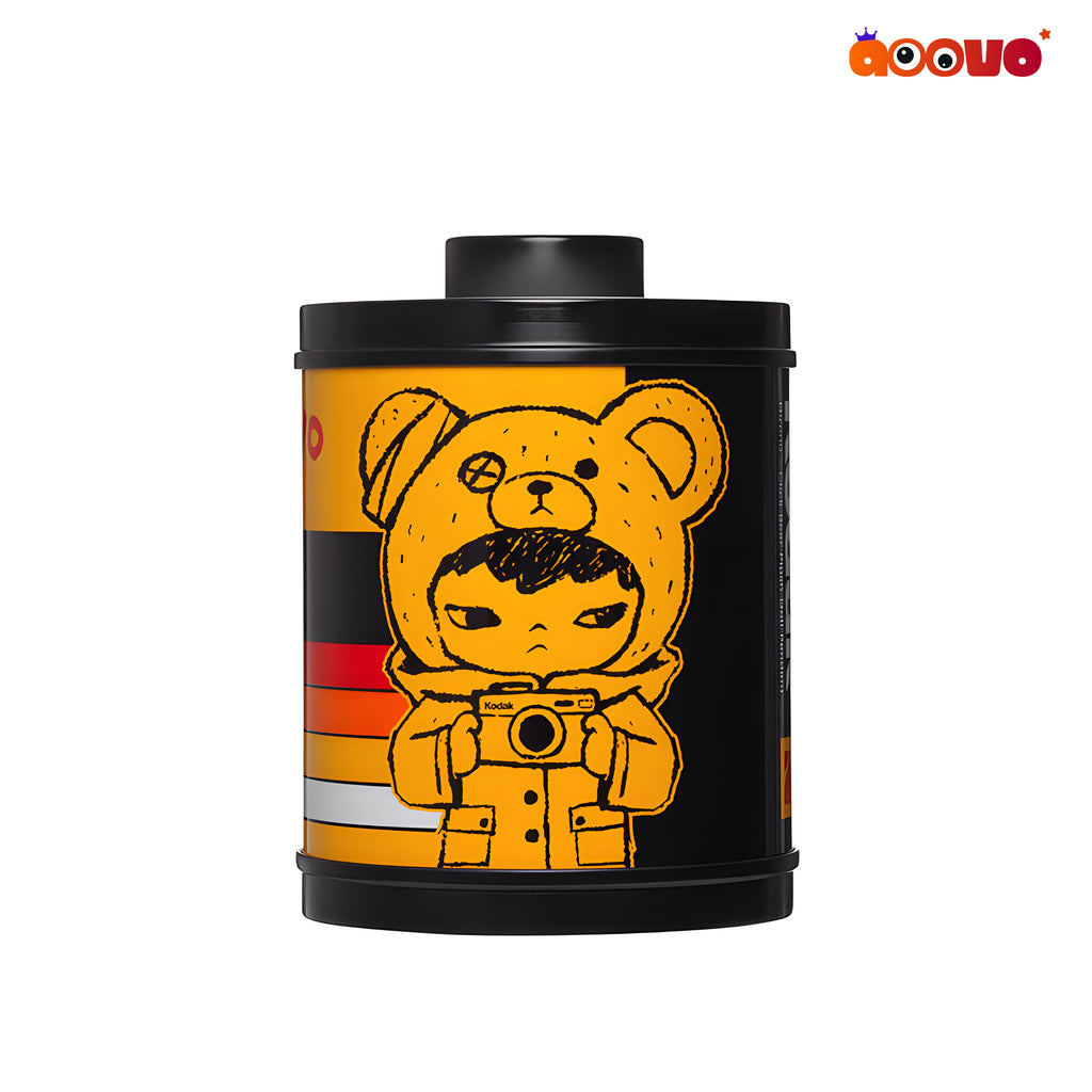 Hirono × Kodak Click Bear Plush Doll Pendant