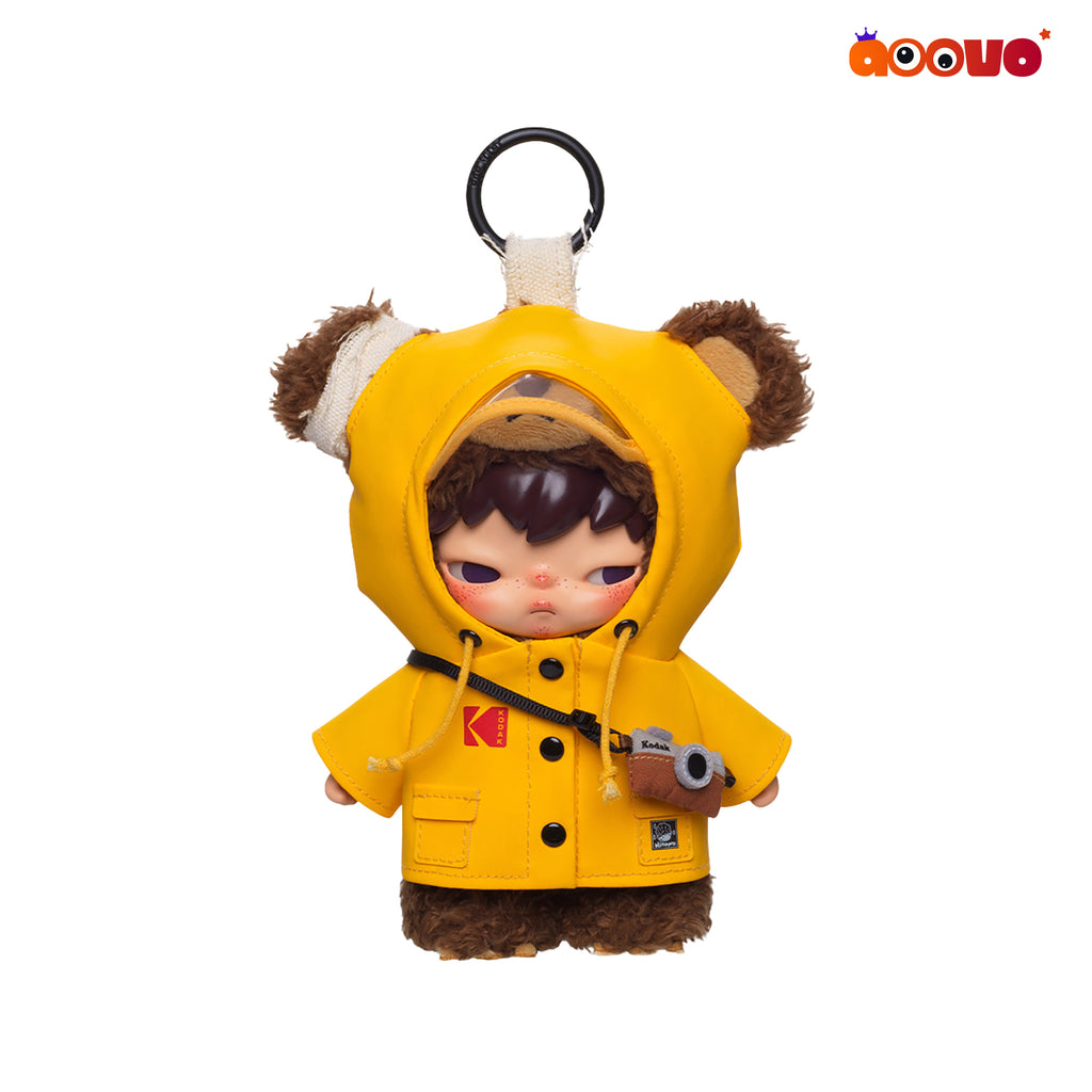 Hirono × Kodak Click Bear Plush Doll Pendant