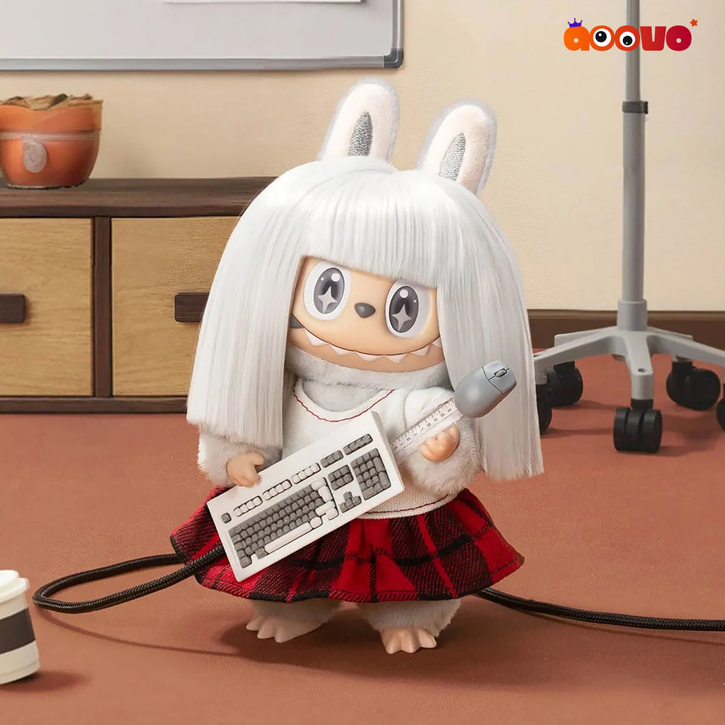 THE MONSTERS (Labubu) - Hair Salon Series Vinyl Plush Pendant Blind Box