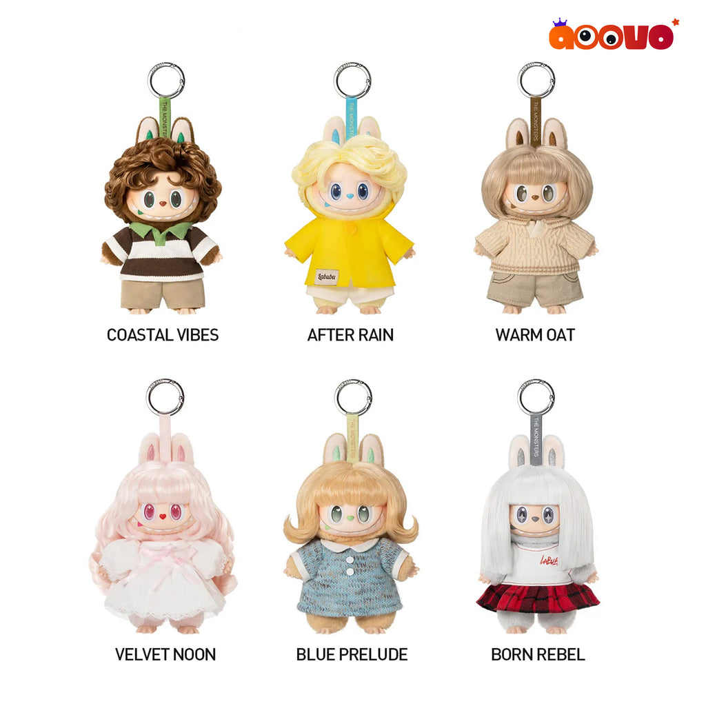 THE MONSTERS (Labubu) - Hair Salon Series Vinyl Plush Pendant Blind Box