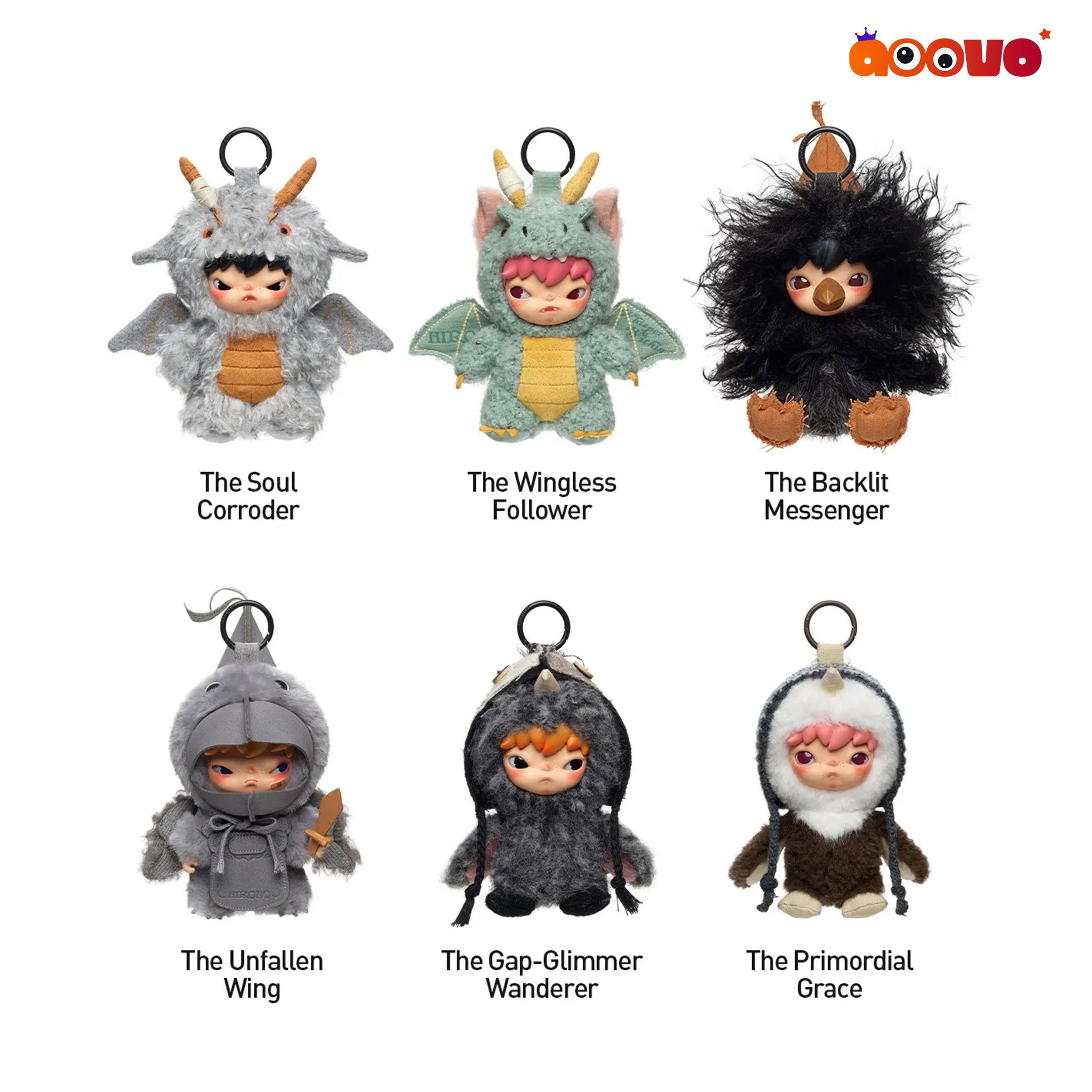 Hirono Mist-Walker Series Plush Doll Pendant Blind Box