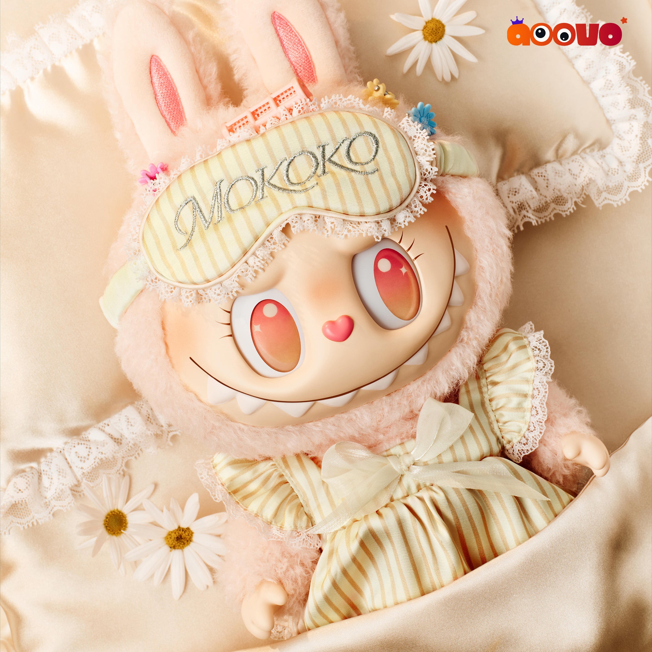 THE MONSTERS (Mokoko) - Wake Up Mokoko Vinyl Plush Doll Gift Box