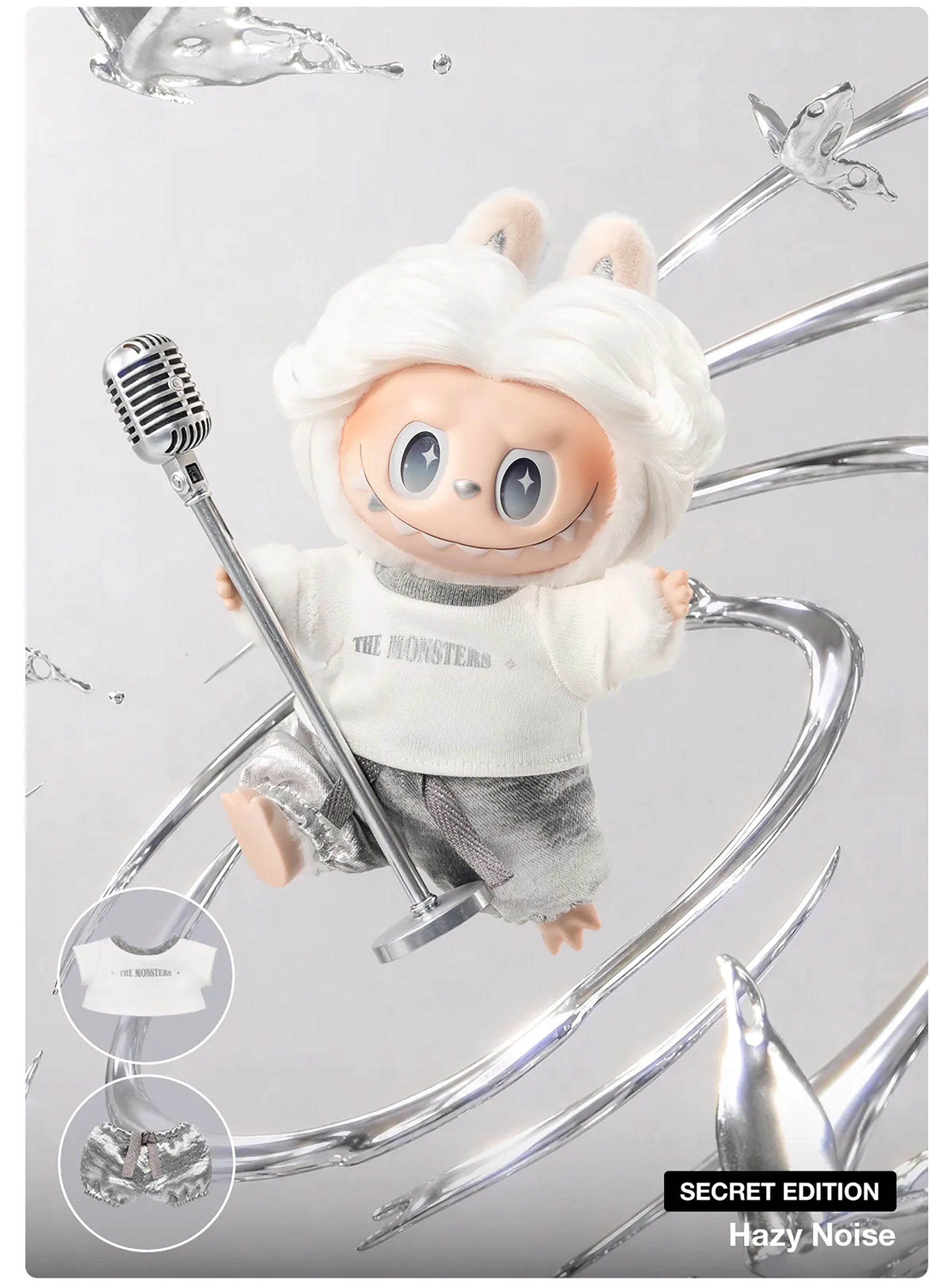 THE MONSTERS (Labubu) - Hair Salon Series Vinyl Plush Pendant Blind Box