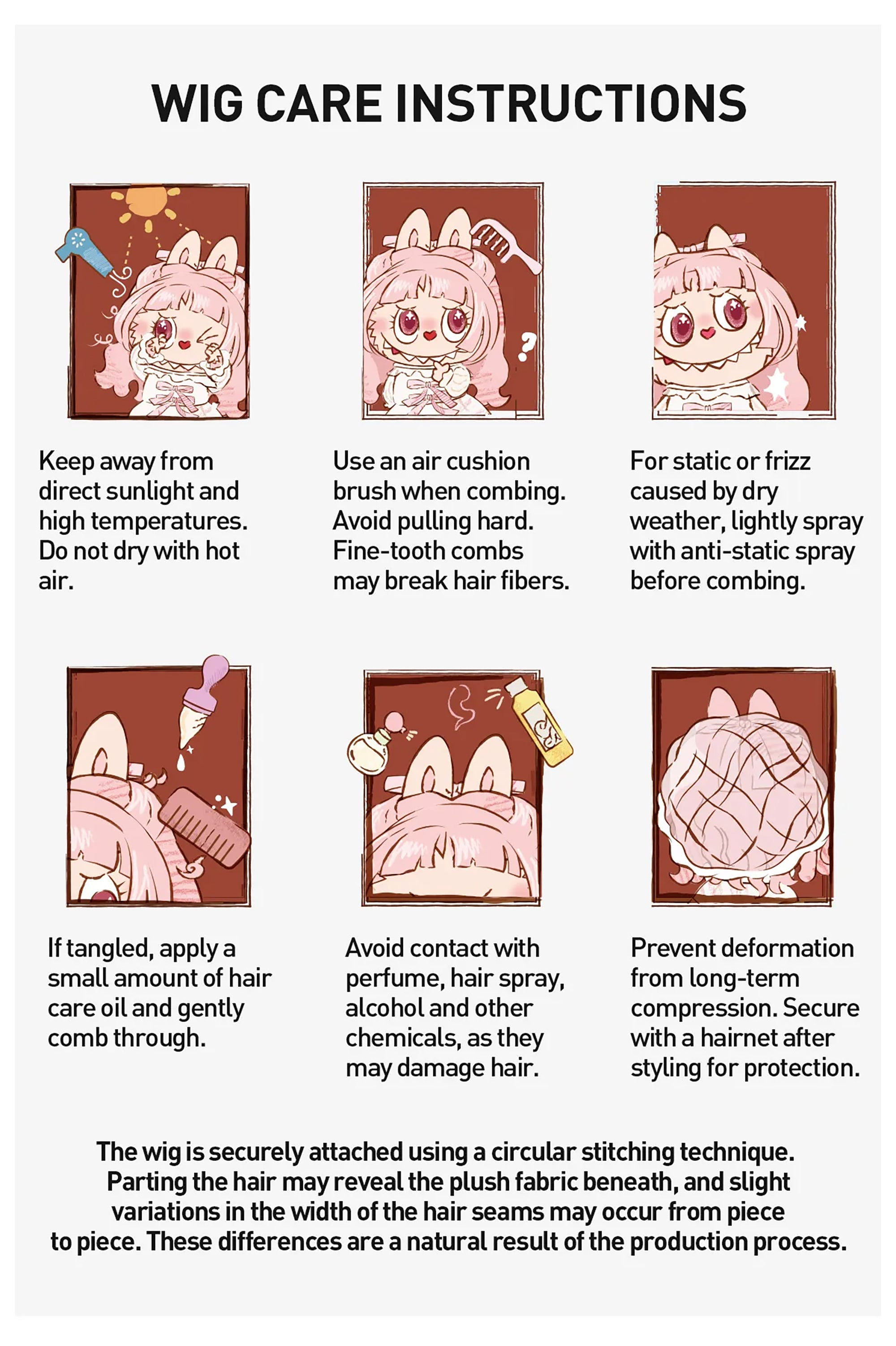 THE MONSTERS (Labubu) - Hair Salon Series Vinyl Plush Pendant Blind Box