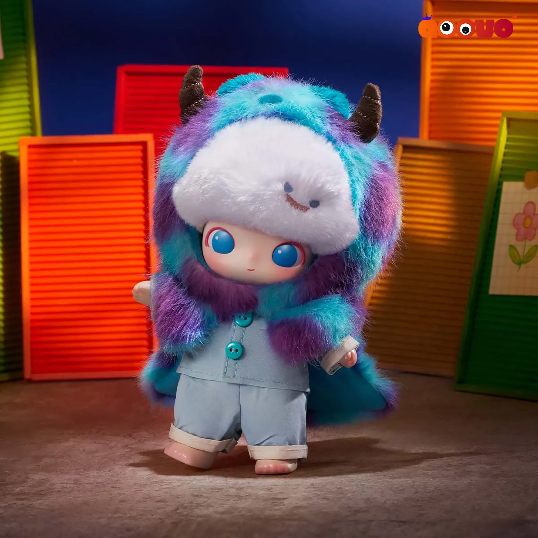 DIMOO WORLD × PIXAR Series Vinyl Plush Pendant Blind Box