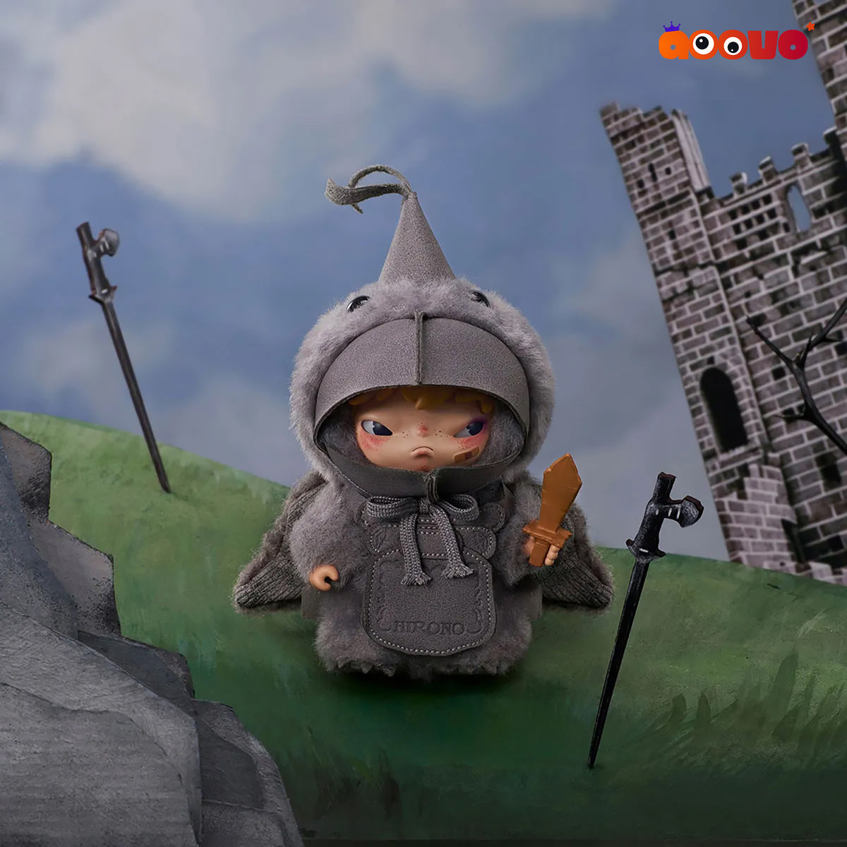 Hirono Mist-Walker Series Plush Doll Pendant Blind Box