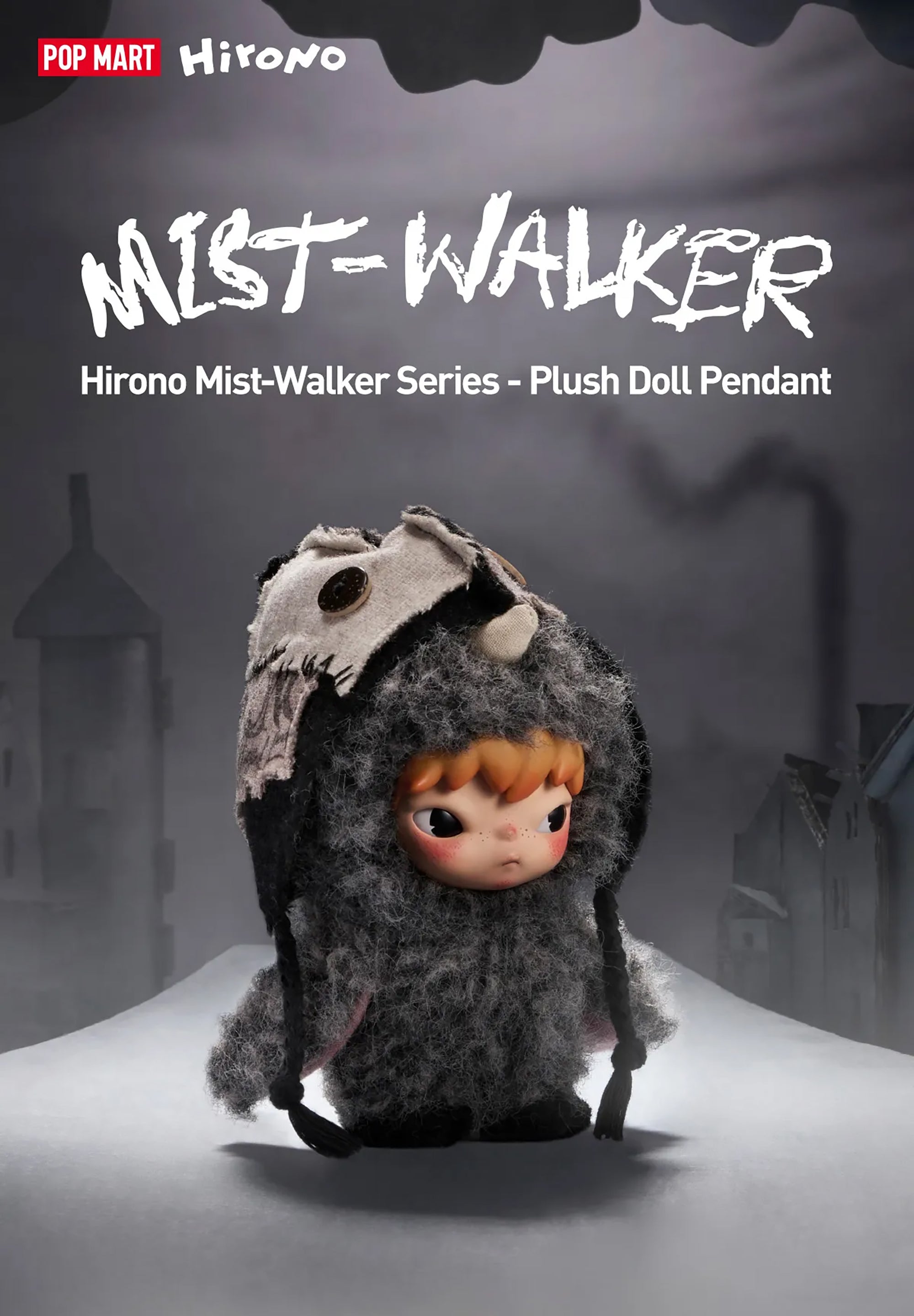 Hirono Mist-Walker Series Plush Doll Pendant Blind Box