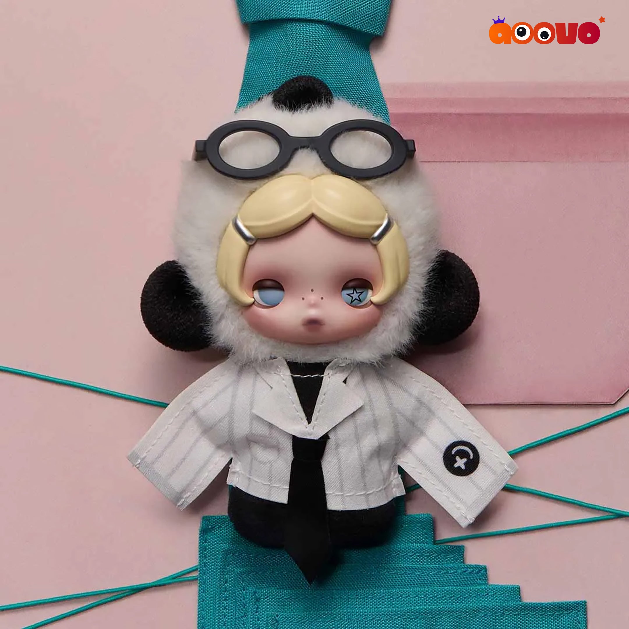 θ SKULLPANDA Off Mode Series Plush Doll Pendant Blind Box