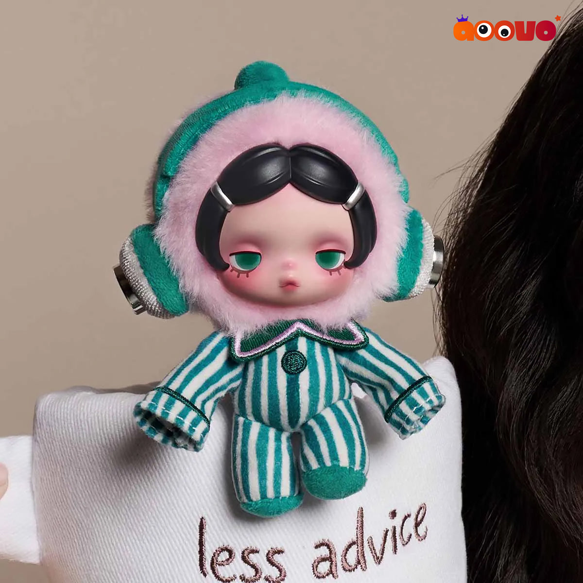 θ SKULLPANDA Off Mode Series Plush Doll Pendant Blind Box