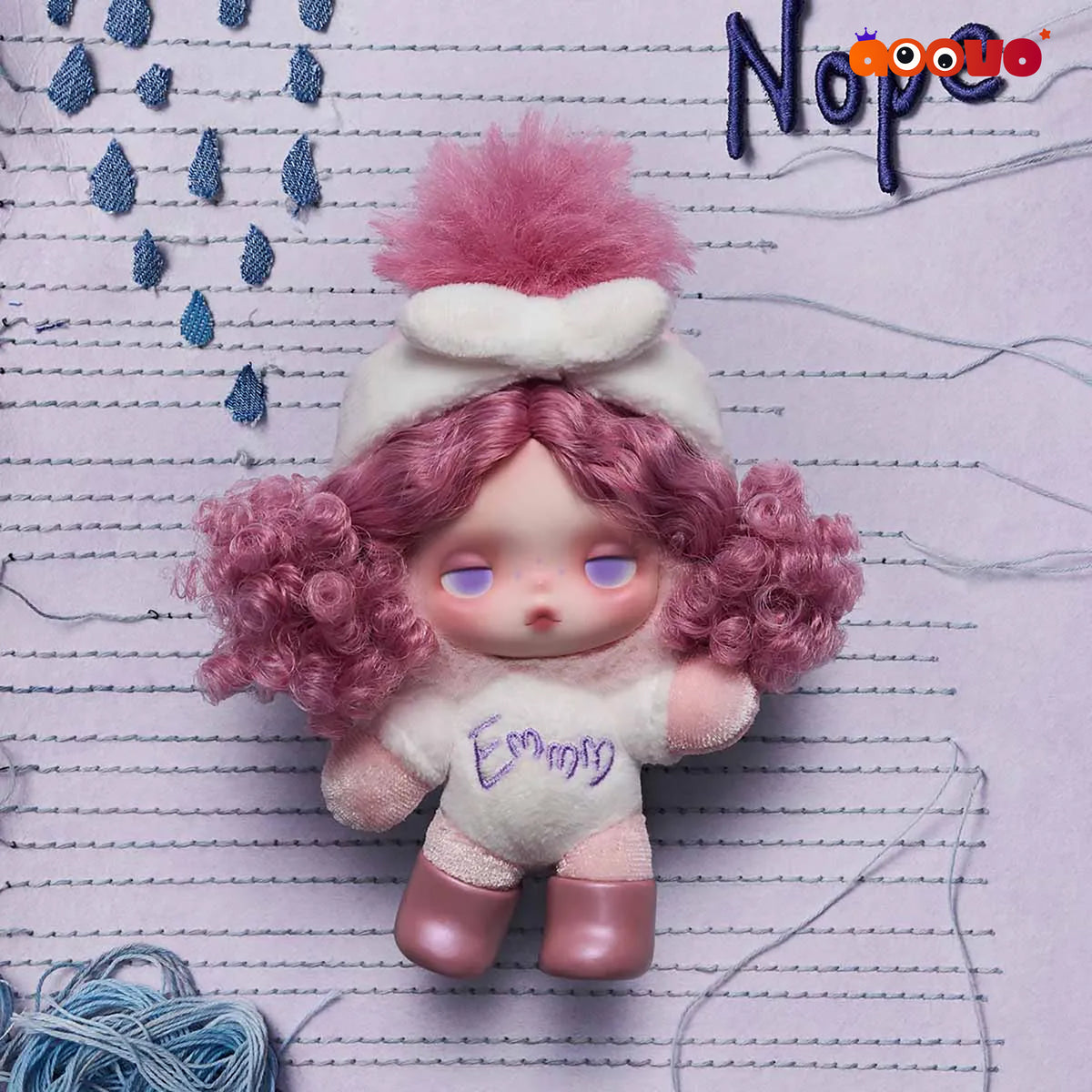 θ SKULLPANDA Off Mode Series Plush Doll Pendant Blind Box