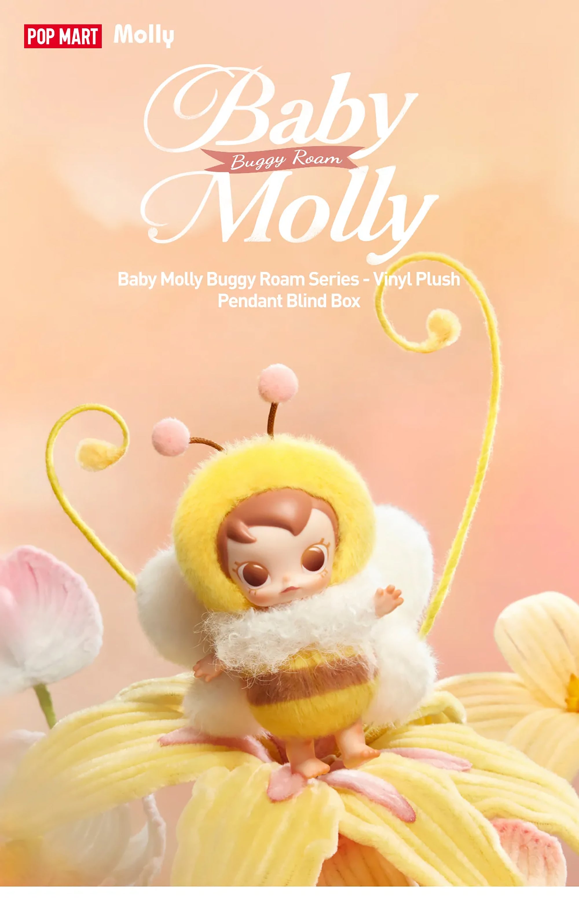 Baby Molly Buggy Roam Series Vinyl Plush Pendant Blind Box