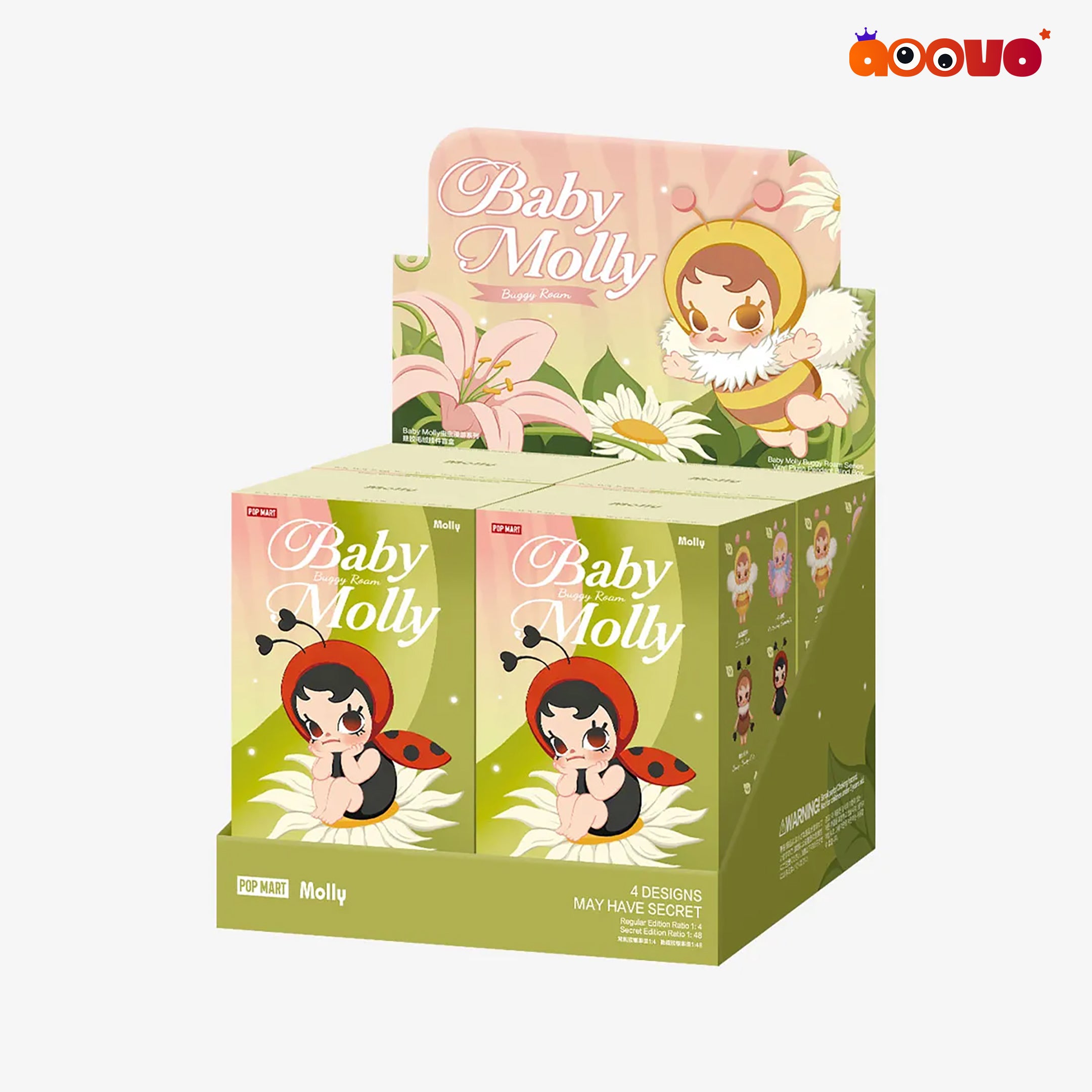 Baby Molly Buggy Roam Series Vinyl Plush Pendant Blind Box