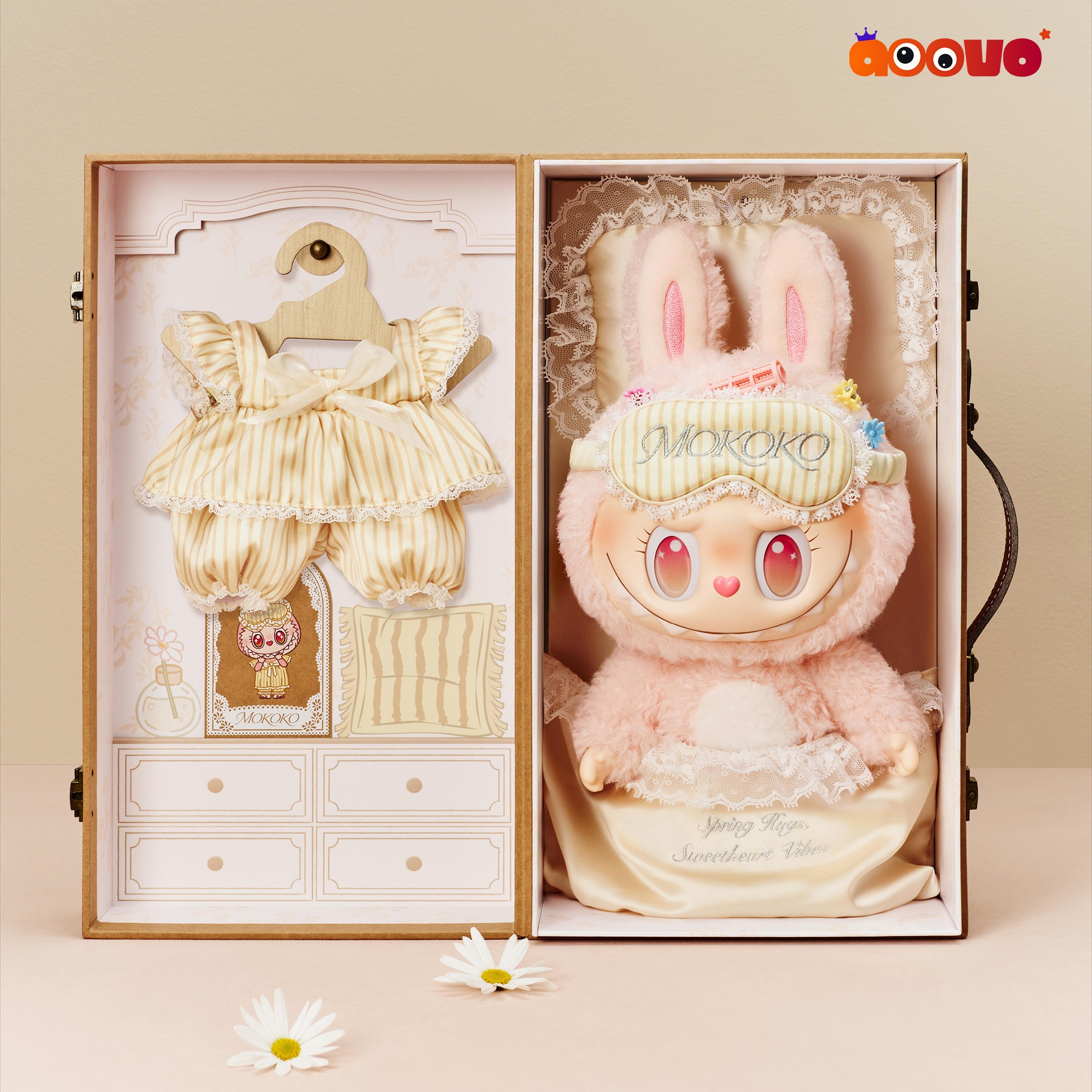 THE MONSTERS (Mokoko) - Wake Up Mokoko Vinyl Plush Doll Gift Box