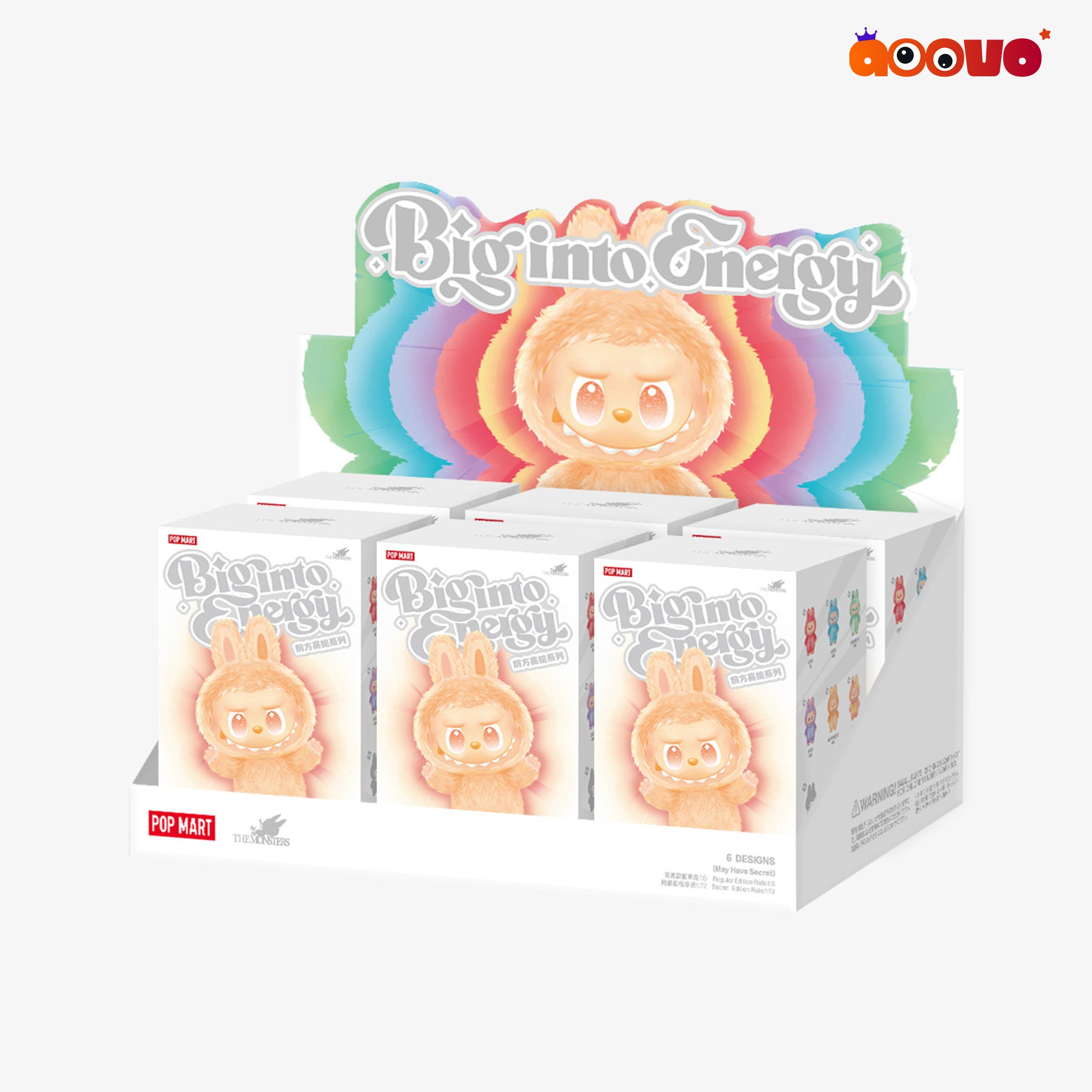 THE MONSTERS (Labubu) - Big into Energy Series Vinyl Plush Pendant Blind Box