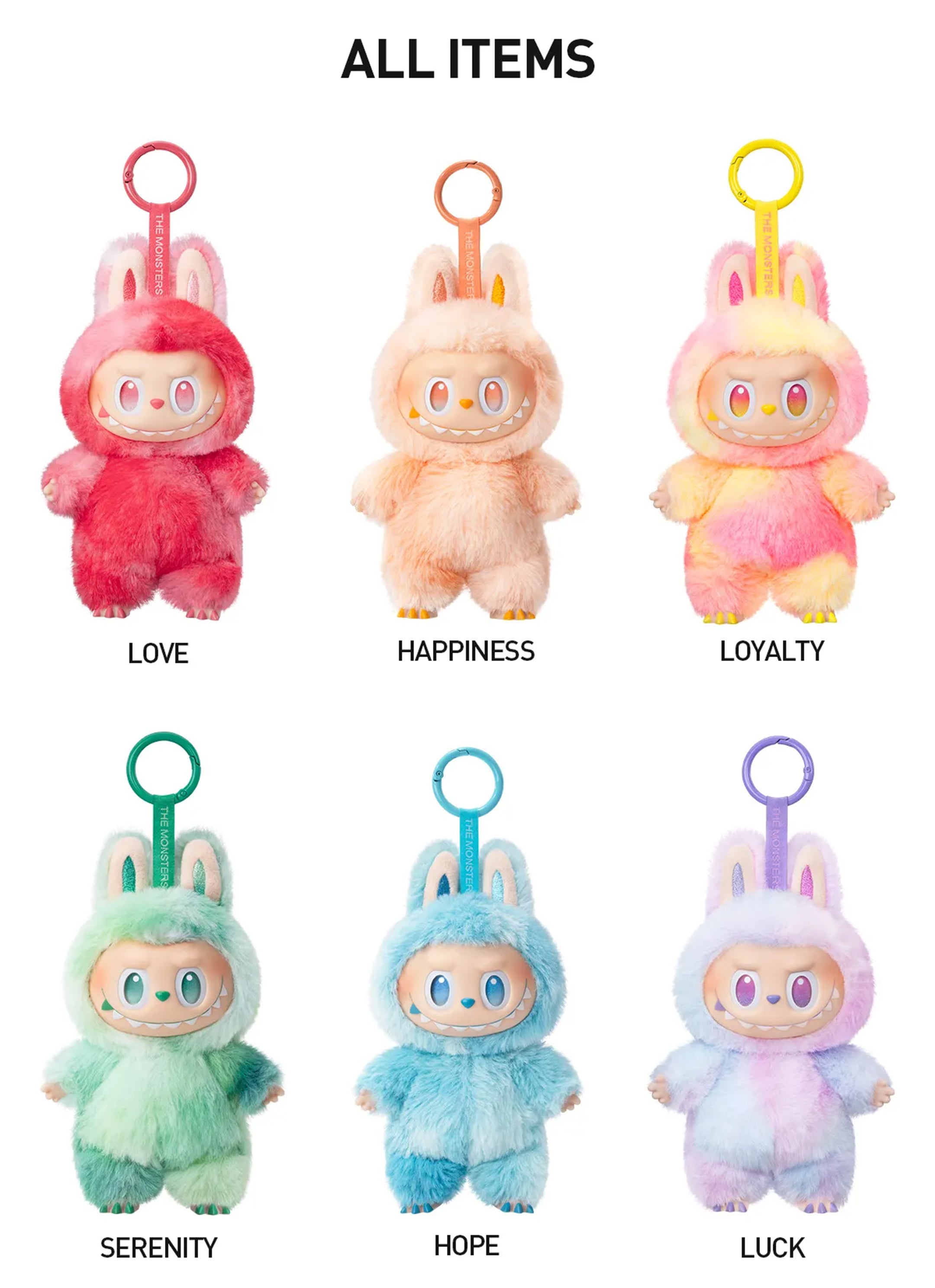 THE MONSTERS (Labubu) Big into Energy Vinyl Plush Pendant Blind