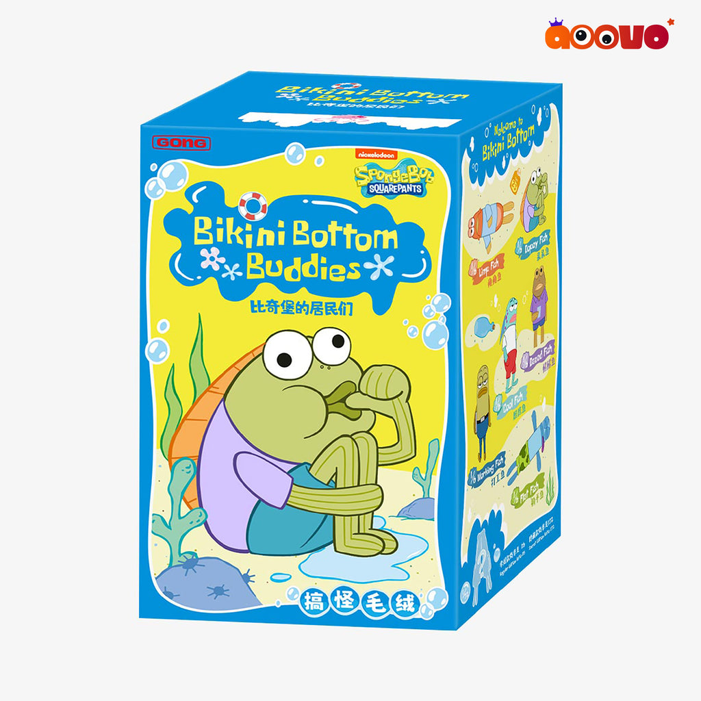 POP MART Bikini Bottom Buddies Whimsical Plush Pendant Blind Box