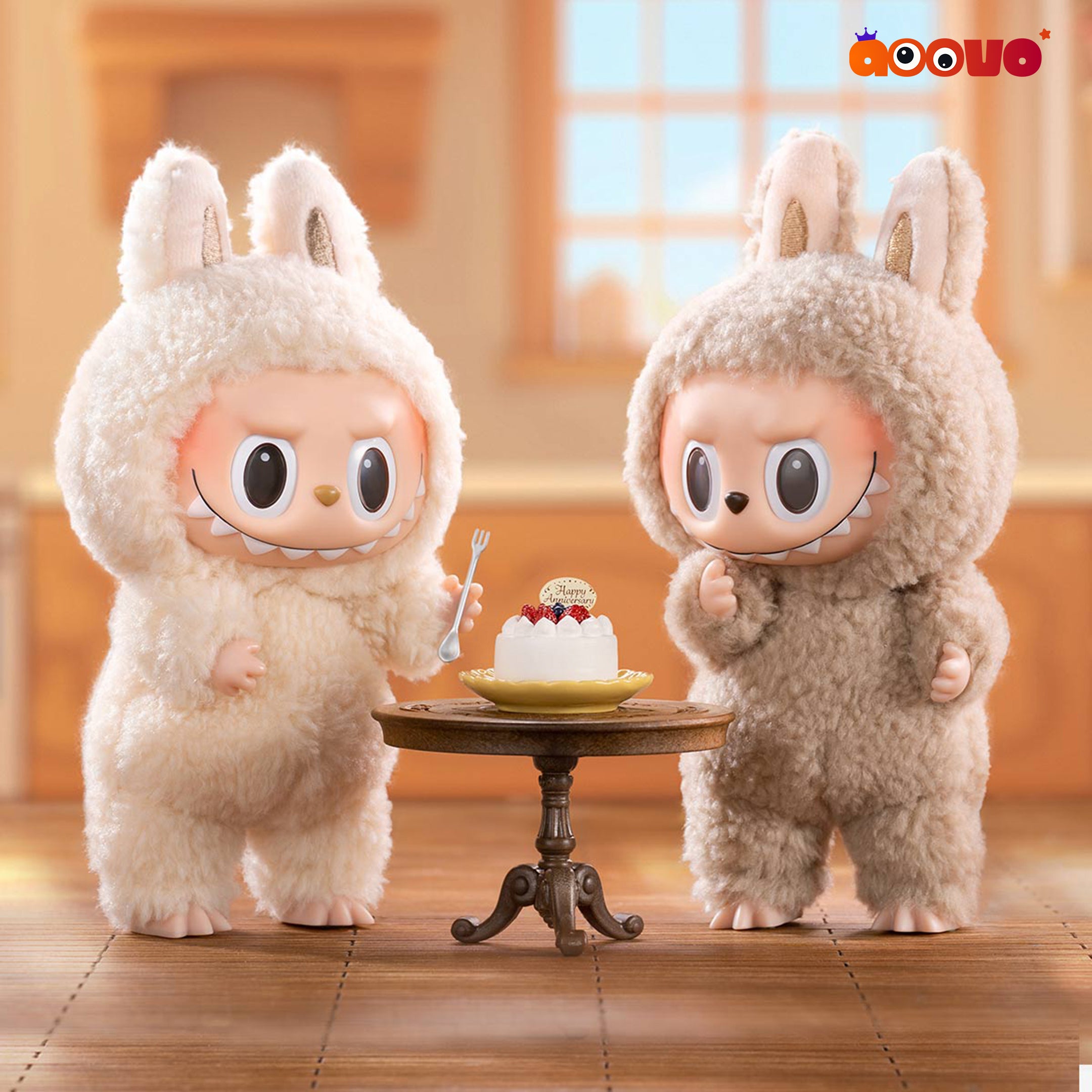 THE MONSTERS (Labubu) Exciting Macaron Vinyl Face Blind Box | Aoovo