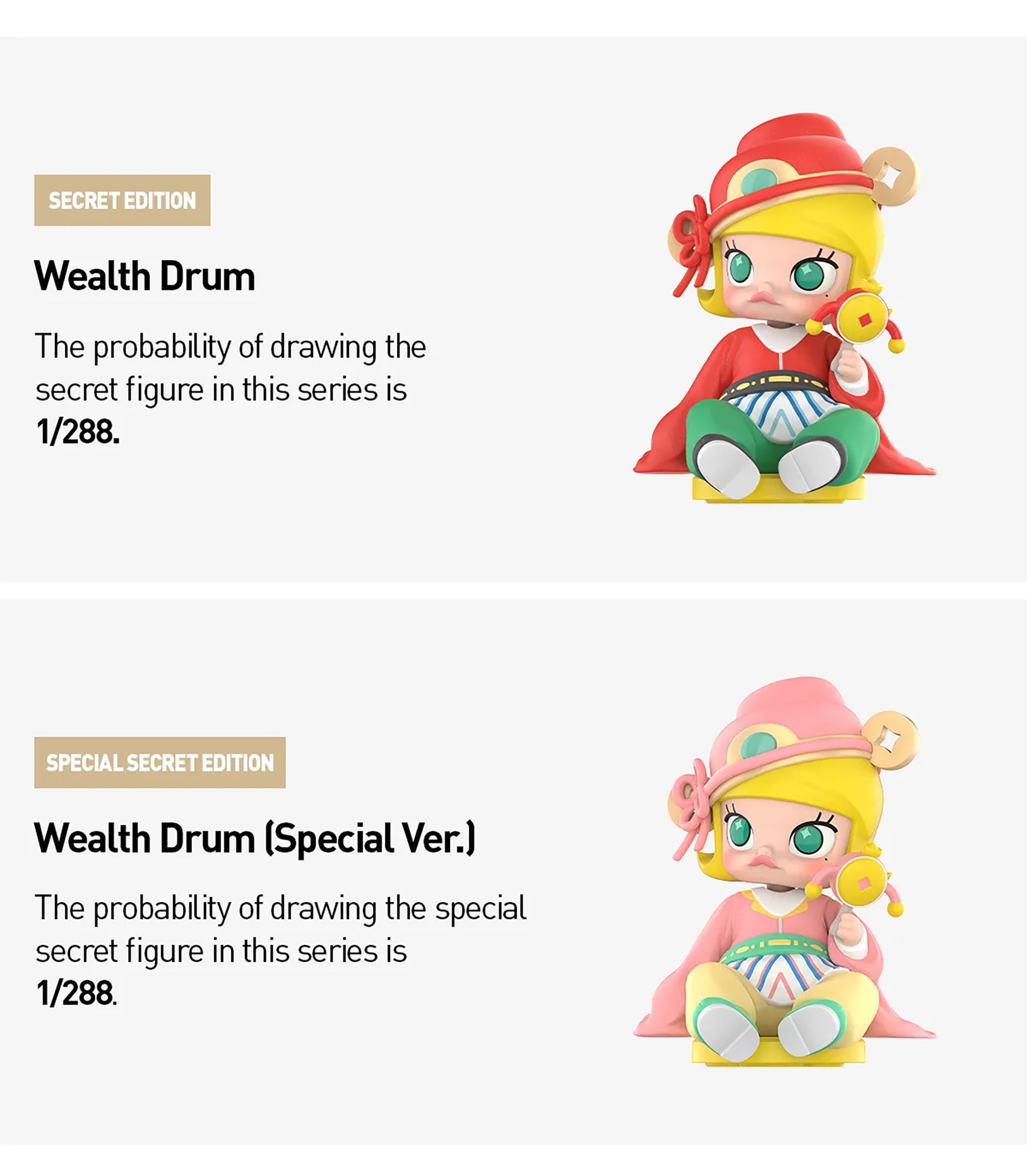POP MART The Golden Gallop Series Figures Blind Box