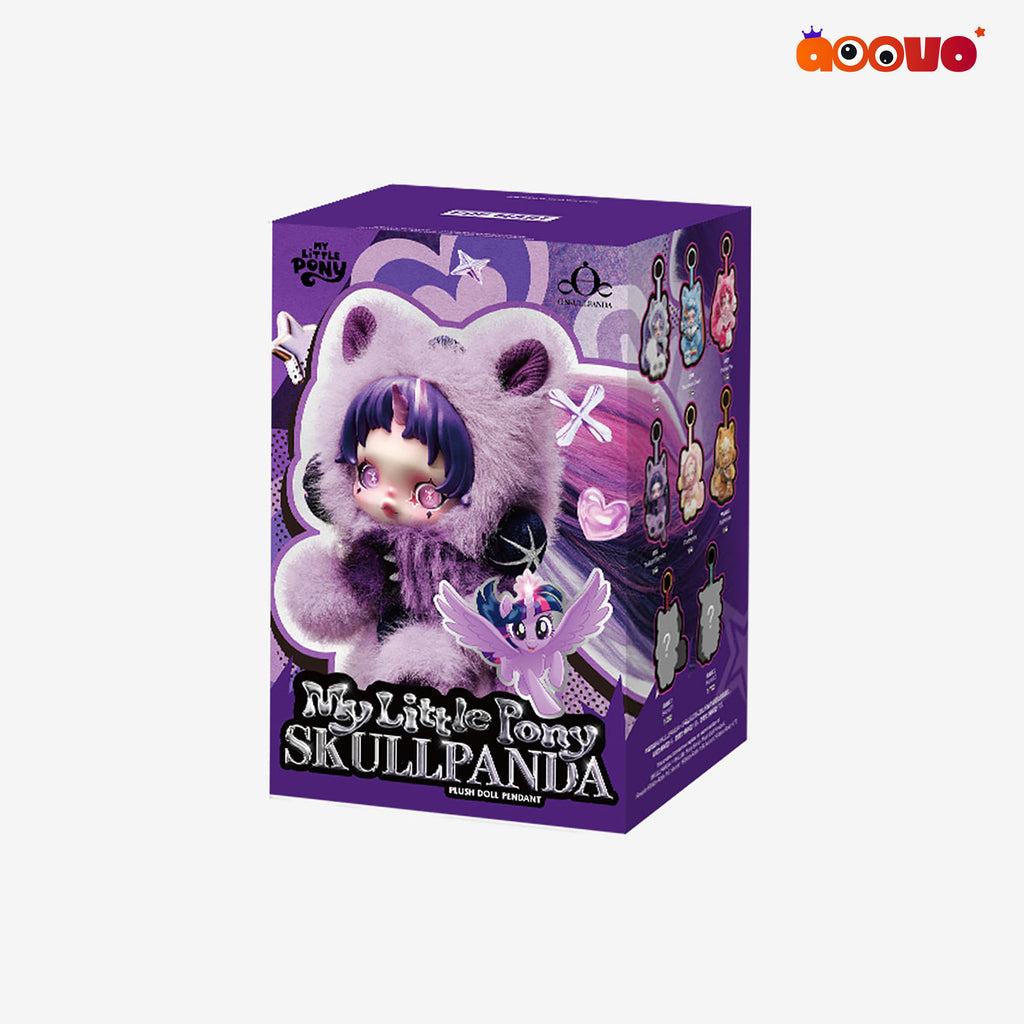 SKULLPANDA × My Little Pony Series Plush Doll Pendant Blind Box
