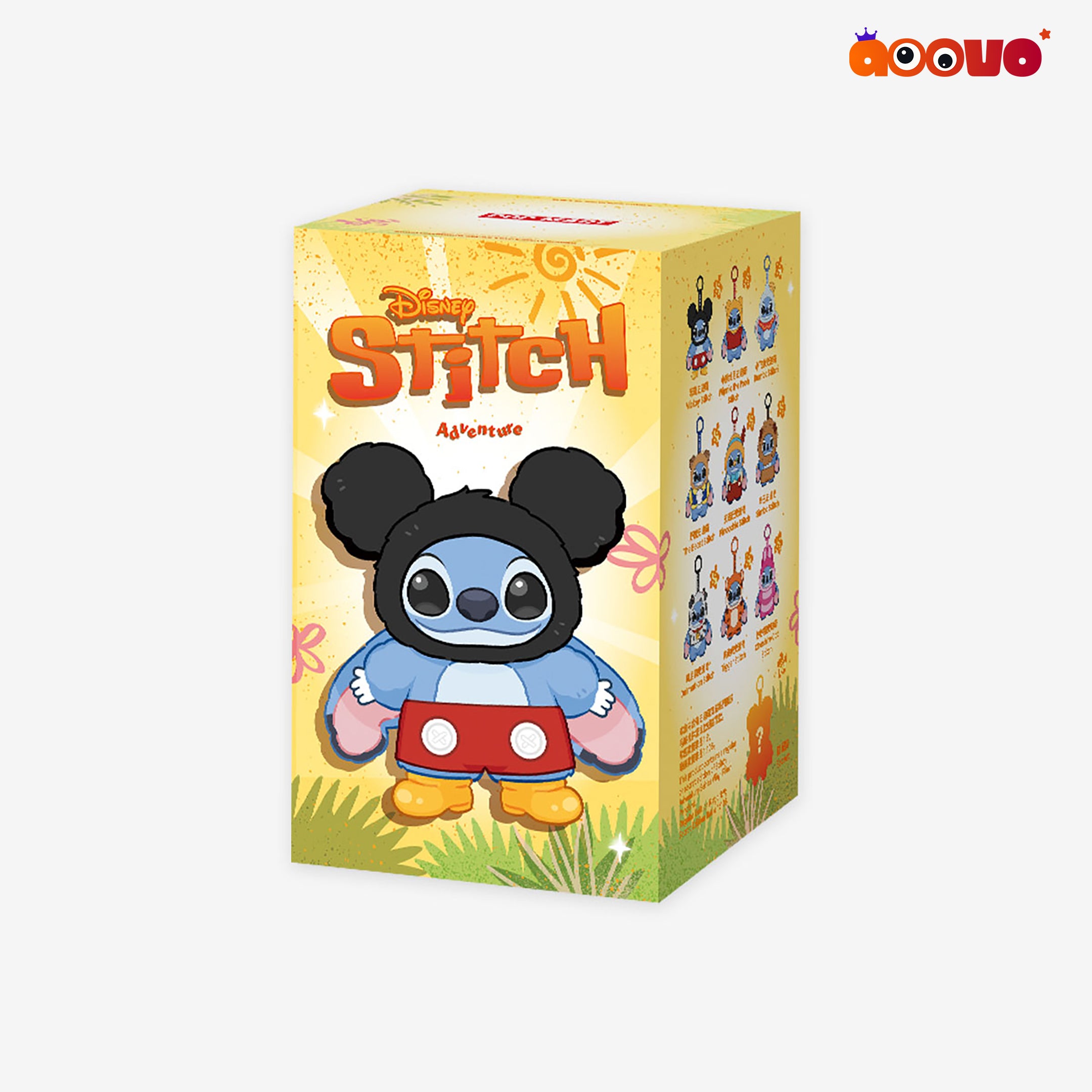 POP MART Stitch Adventure Vinyl Plush Pendant Blind Box | Aoovo