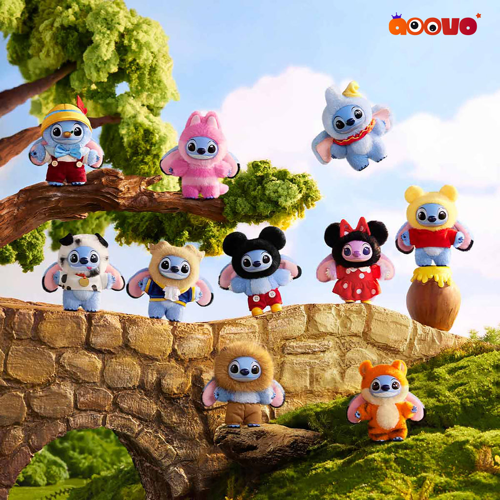 POP MART Stitch Adventure Series Vinyl Plush Pendant Blind Box