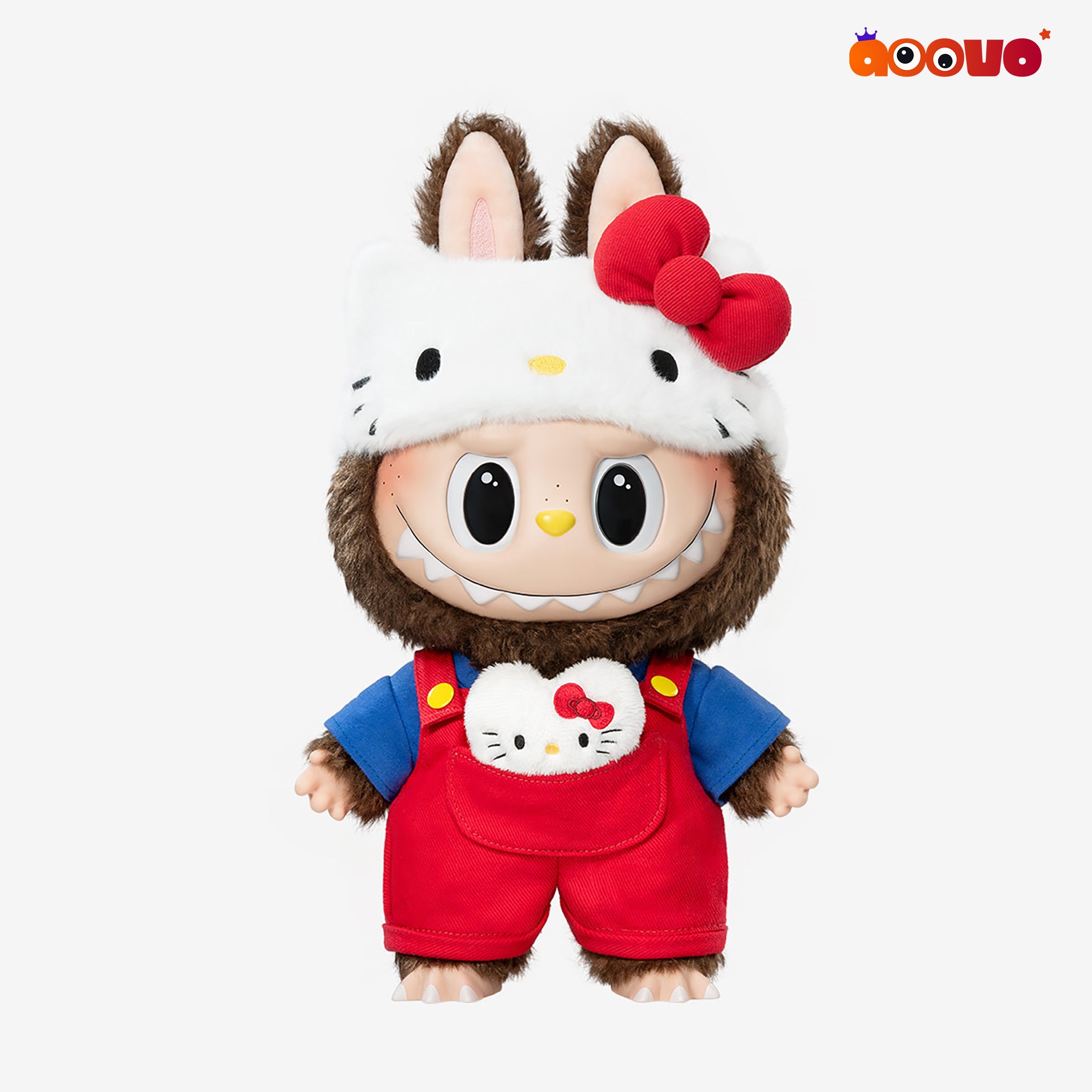 THE MONSTERS (Labubu) x HELLO KITTY Vinyl Plush Doll