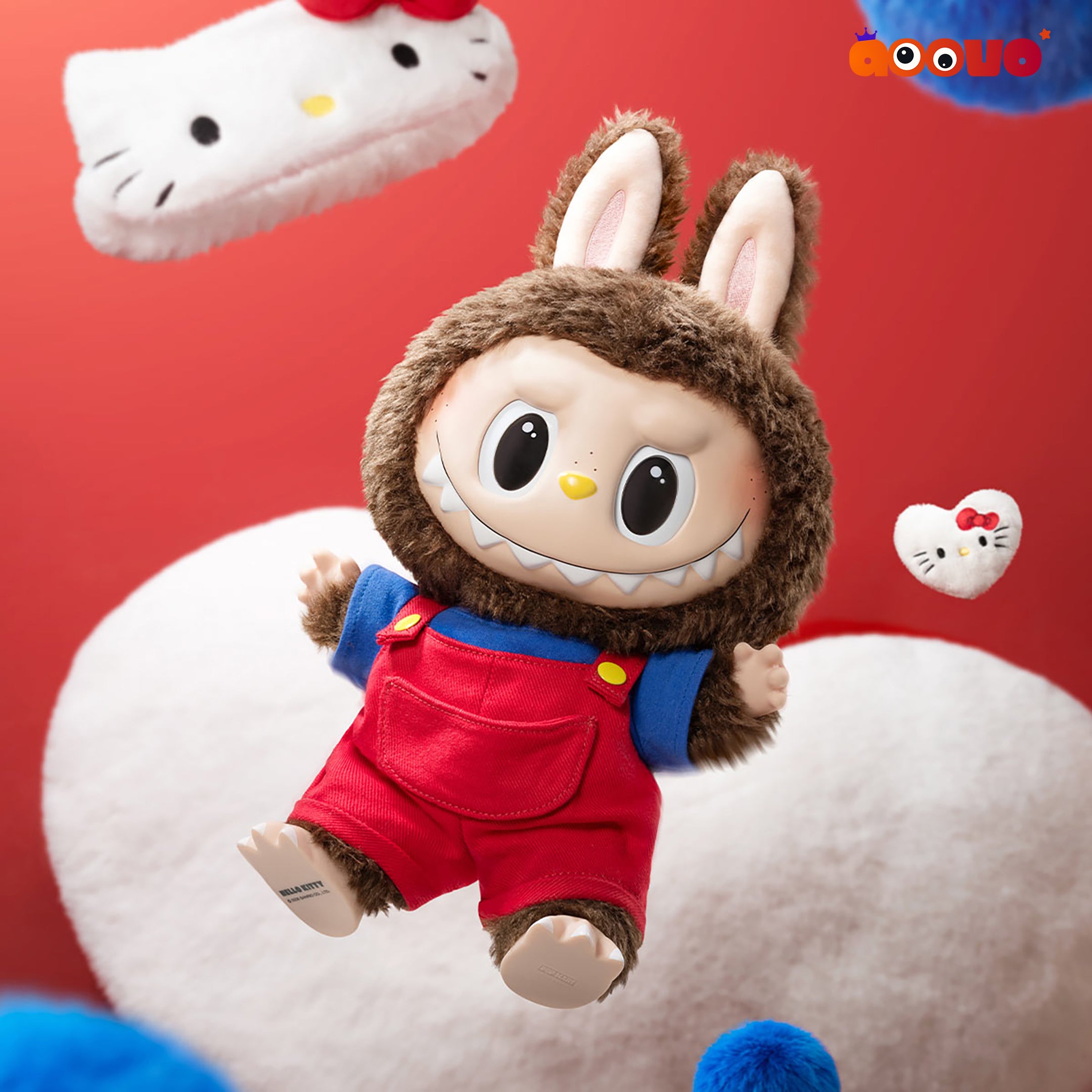 THE MONSTERS (Labubu) x HELLO KITTY Vinyl Plush Doll