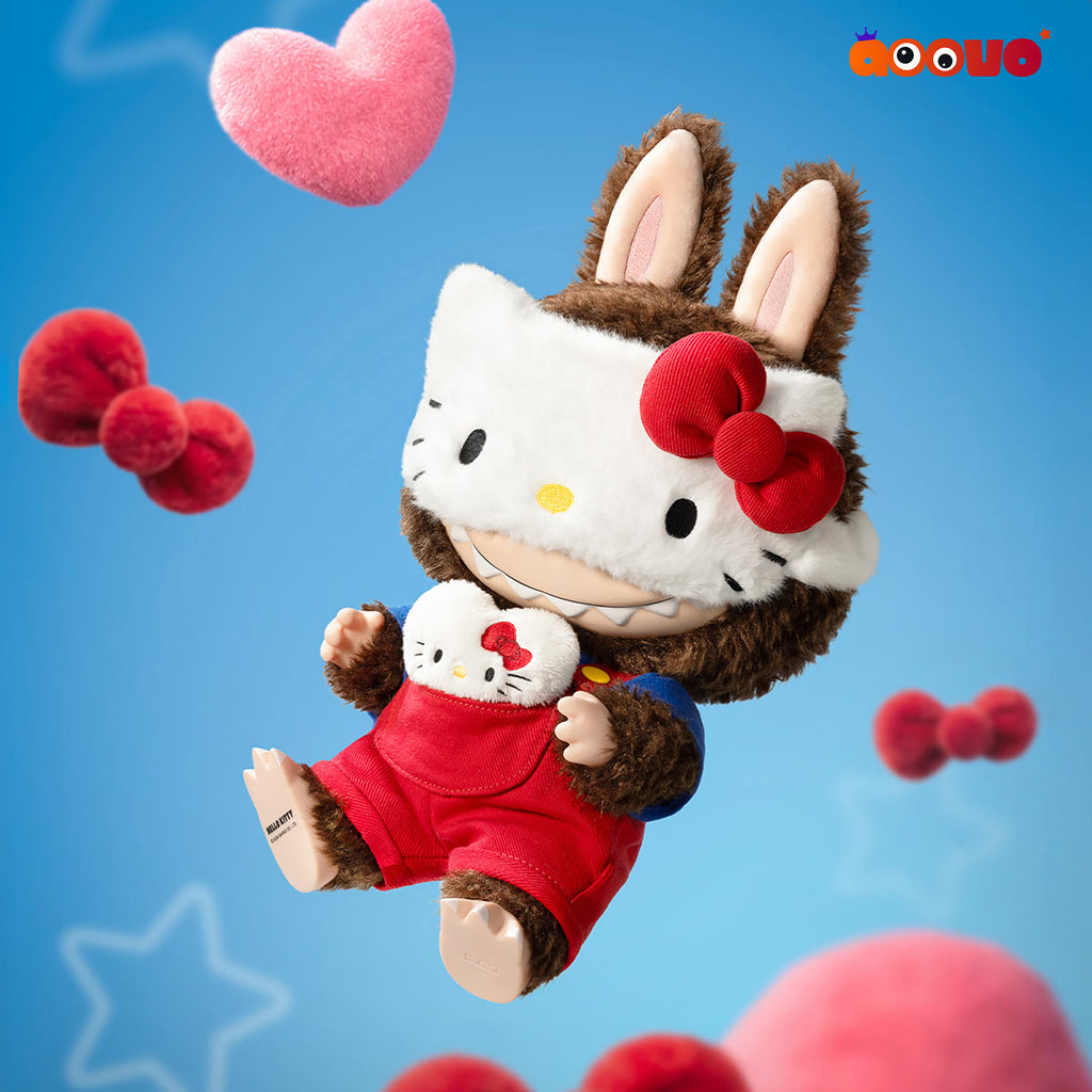 THE MONSTERS (Labubu) x HELLO KITTY Vinyl Plush Doll