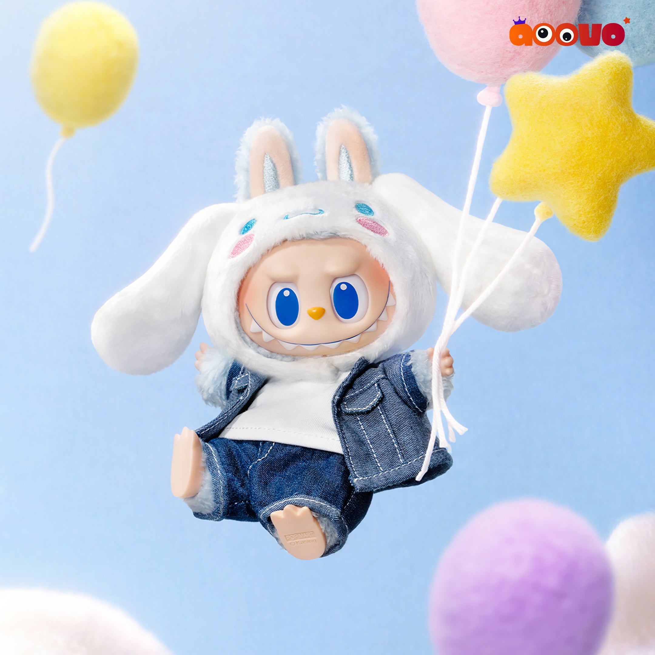 THE MONSTERS (Labubu) x Hello Kitty and Friends Series Vinyl Plush Pendant Blind Box