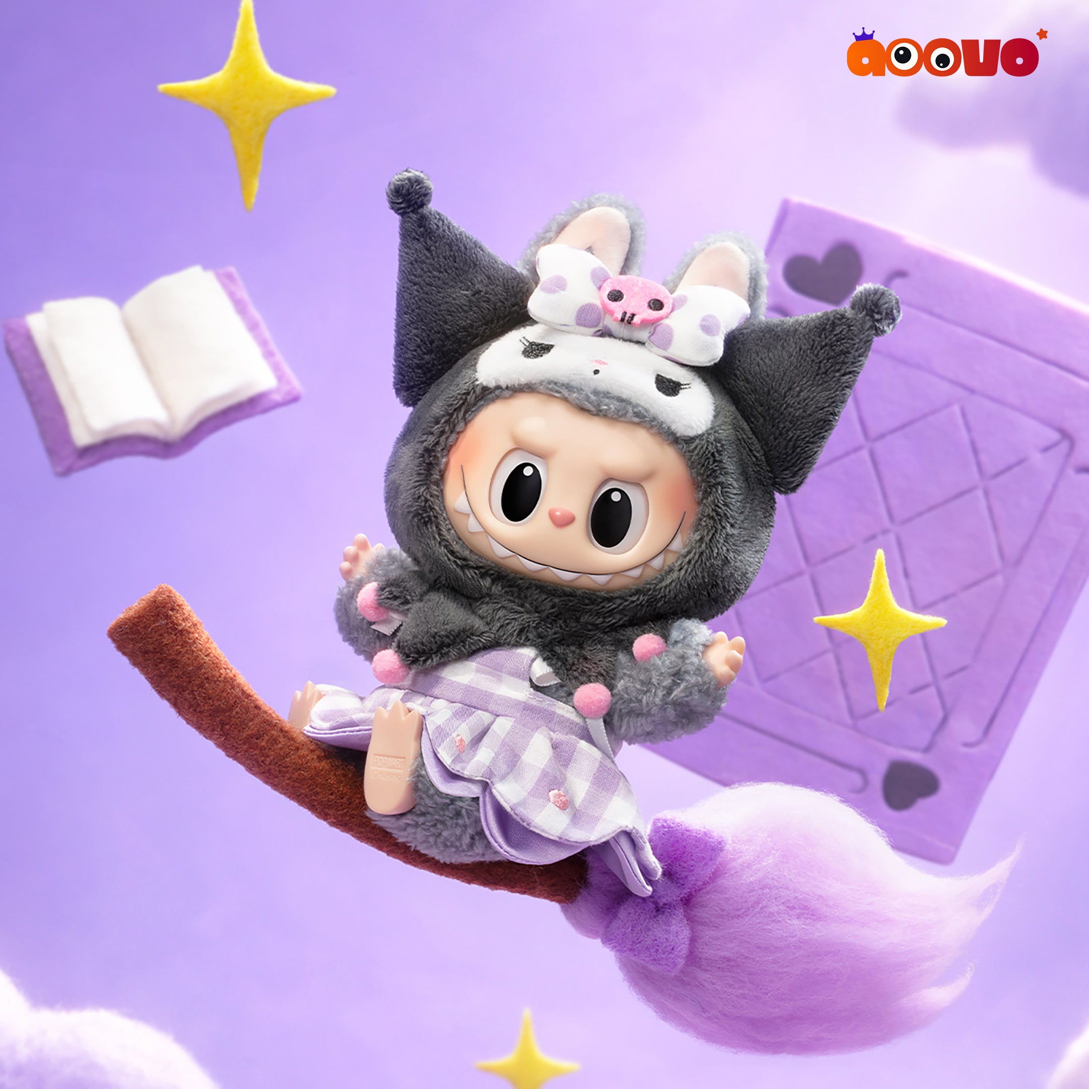 THE MONSTERS (Labubu) x Hello Kitty and Friends Series Vinyl Plush Pendant Blind Box