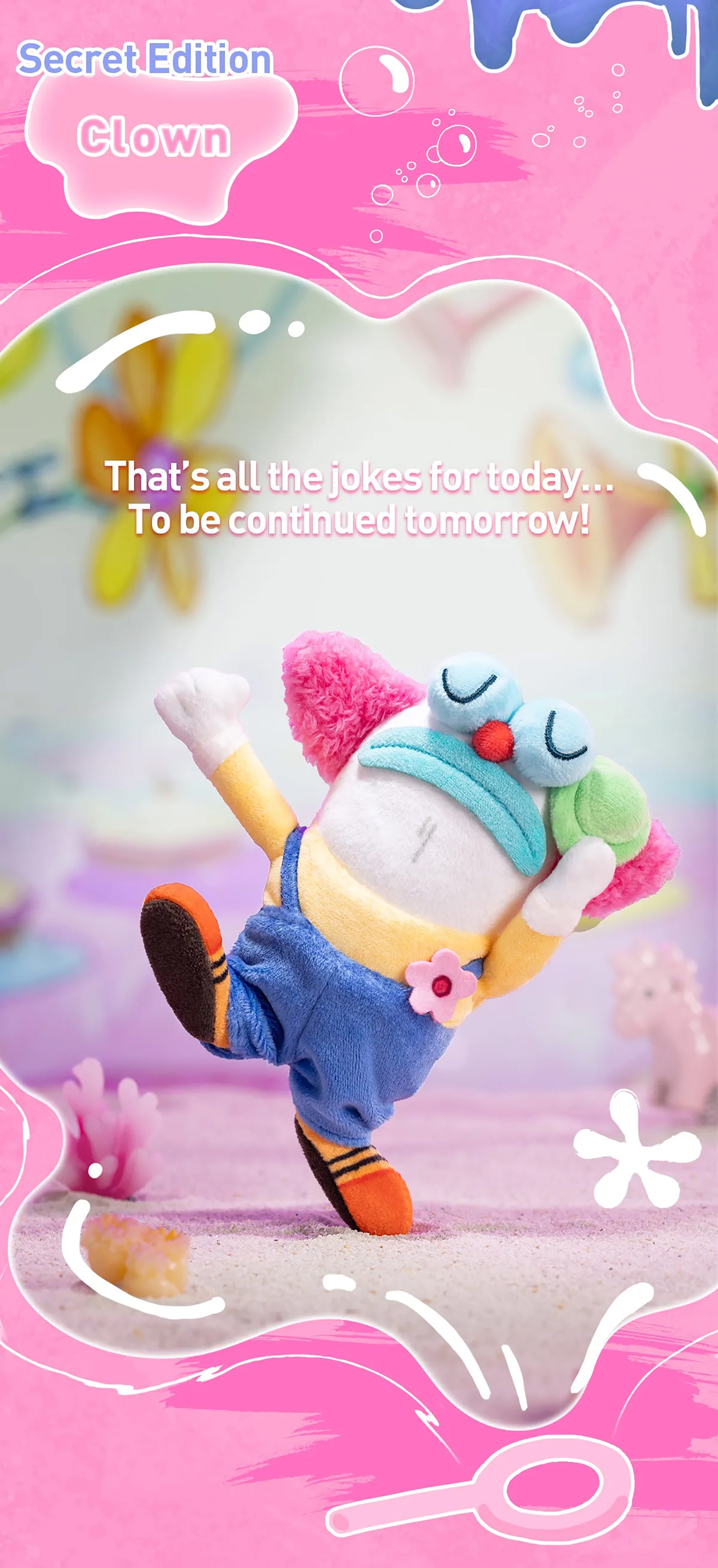 POP MART Residents of Bikini Bottom Part 2 Whimsical Plush Pendant Blind Box
