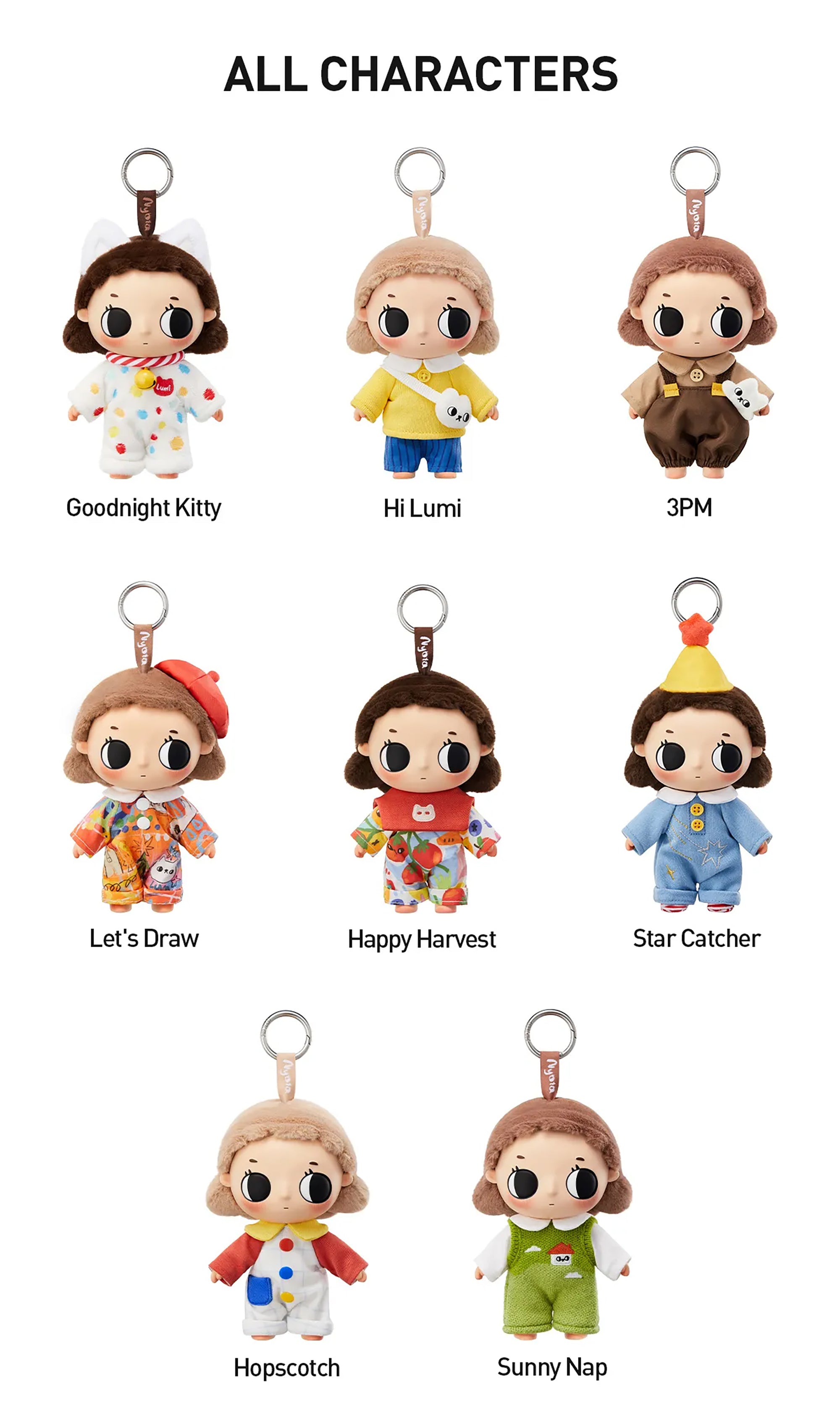 Nyota Where Moments Meet Series Plush Doll Blind Box