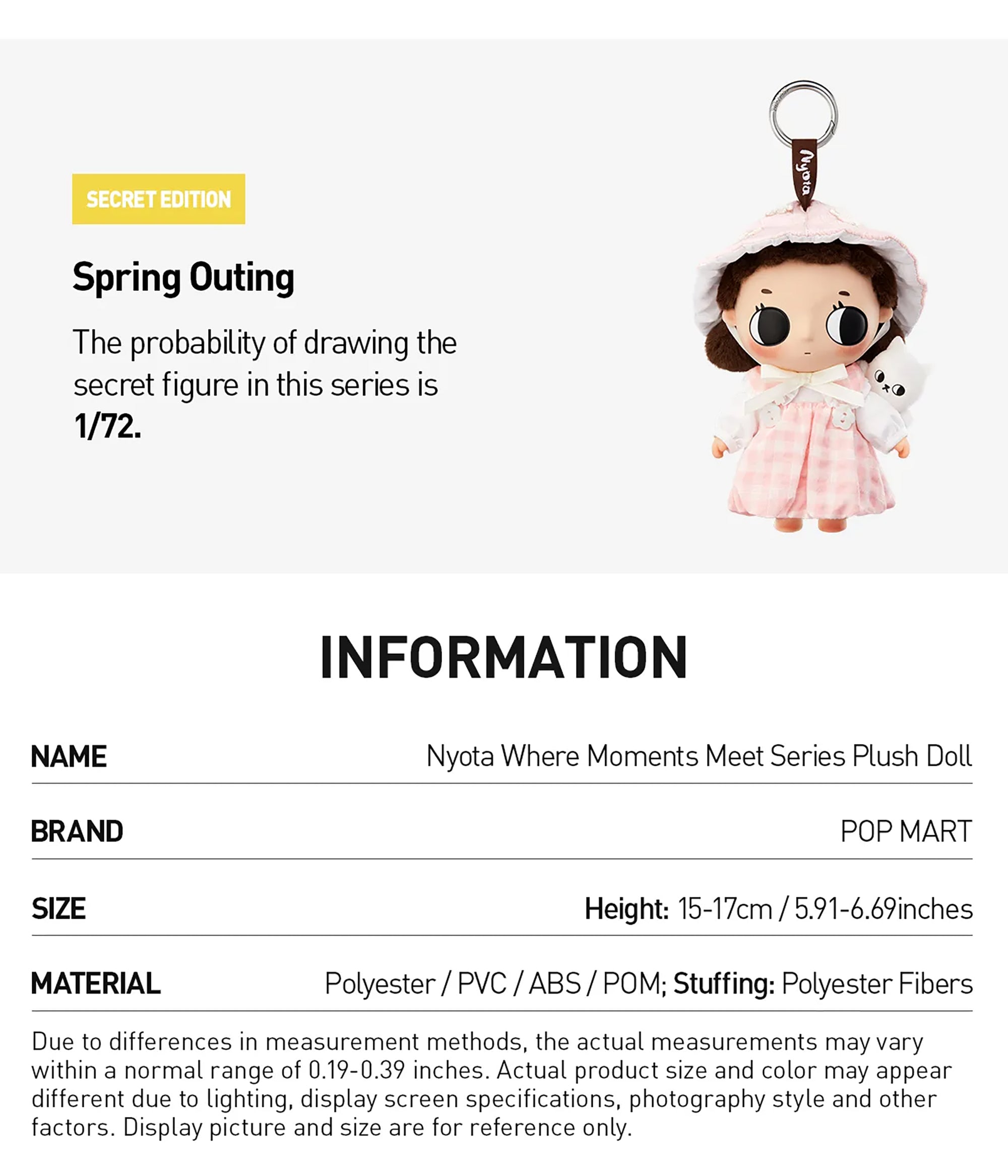 Nyota Where Moments Meet Series Plush Doll Blind Box