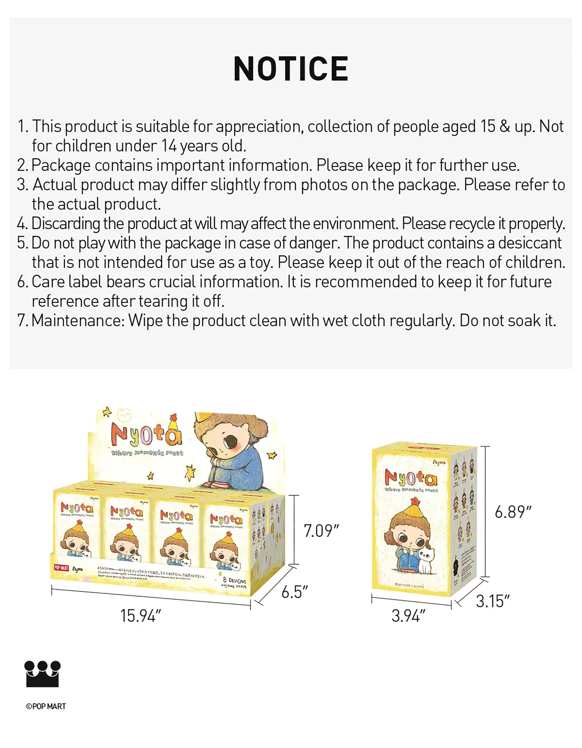 Nyota Where Moments Meet Series Plush Doll Blind Box