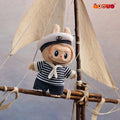 THE MONSTERS Labubu Sailor (POP LAND LIMITED) - De Vliegende Labubu Vinyl Plush Pendant
