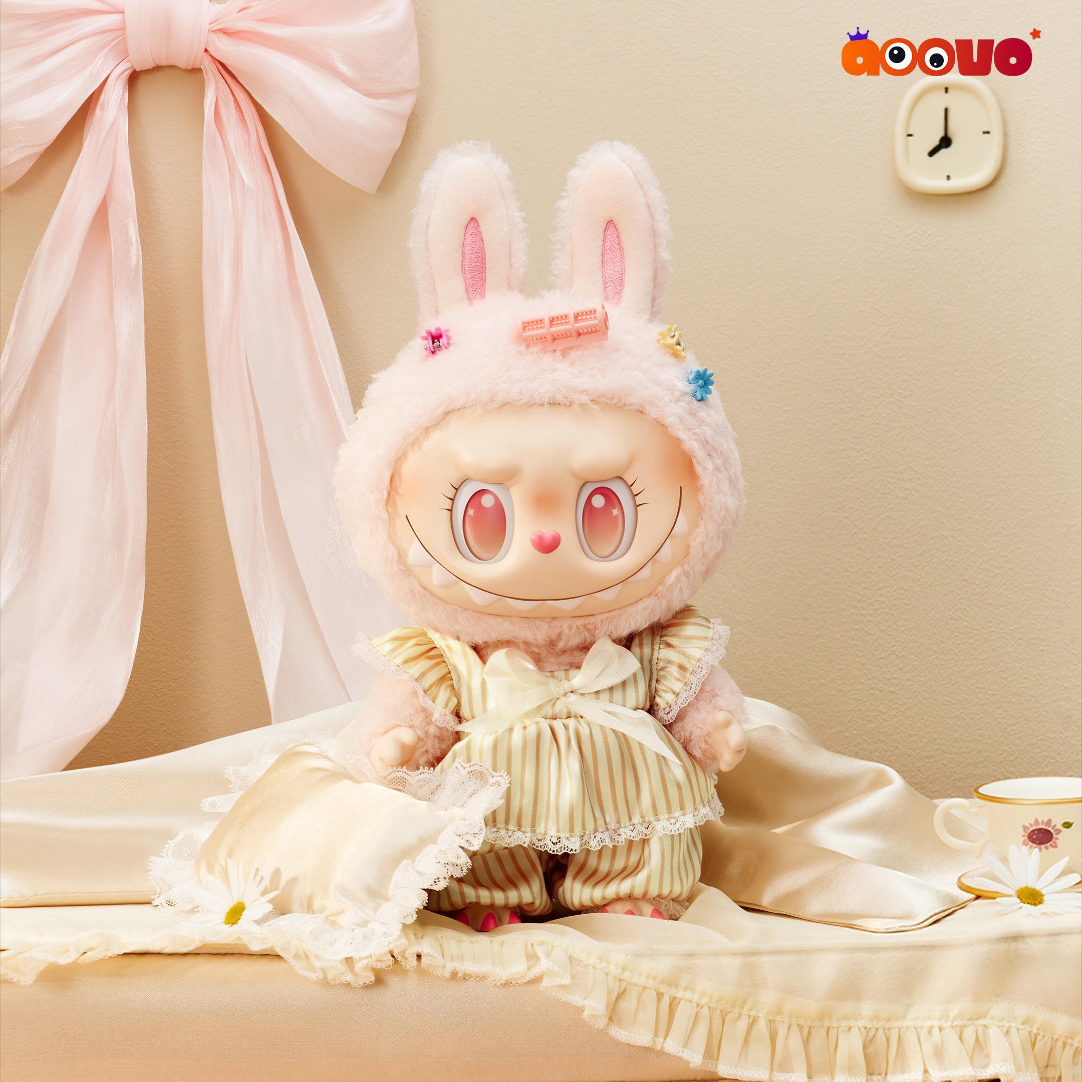 THE MONSTERS (Mokoko) - Wake Up Mokoko Vinyl Plush Doll Gift Box