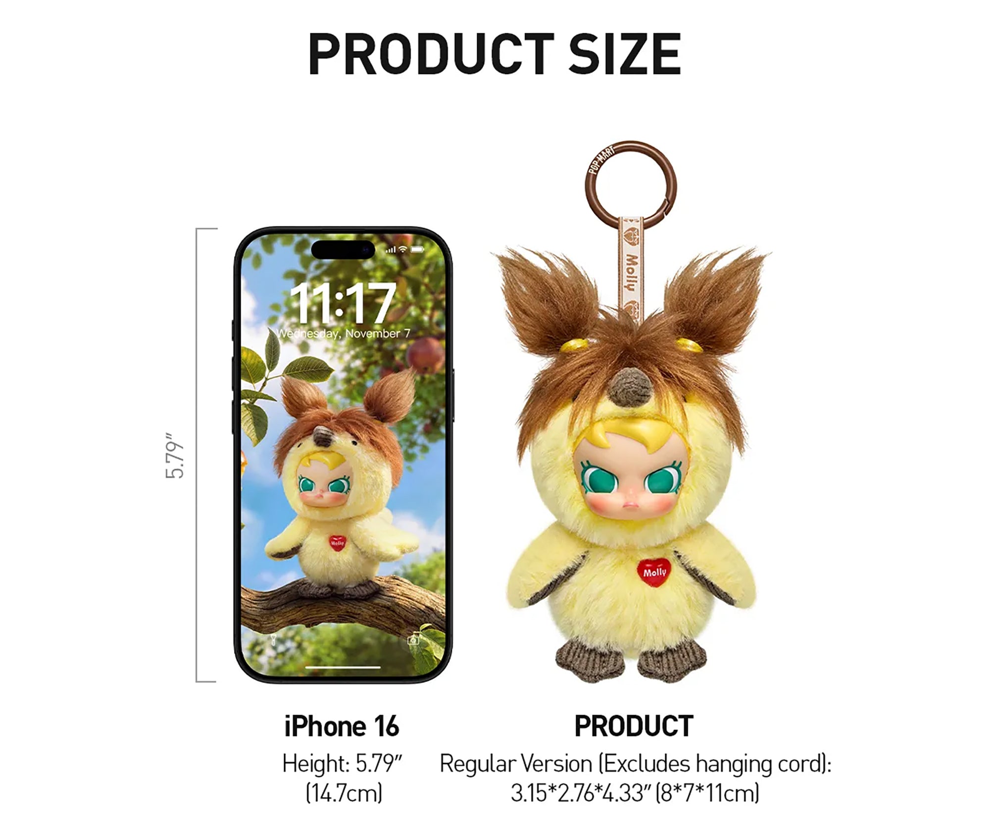 POP MART Dear Birds Series Plush Pendant Blind Box