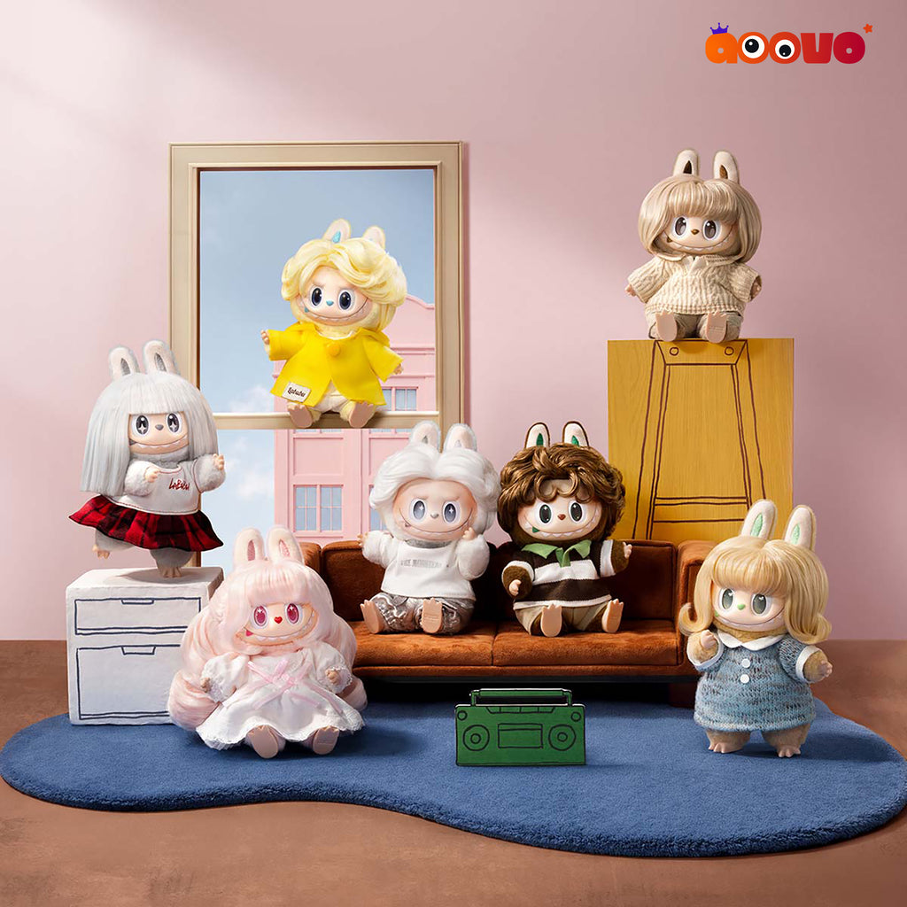 THE MONSTERS (Labubu) - Hair Salon Series Vinyl Plush Pendant Blind Box