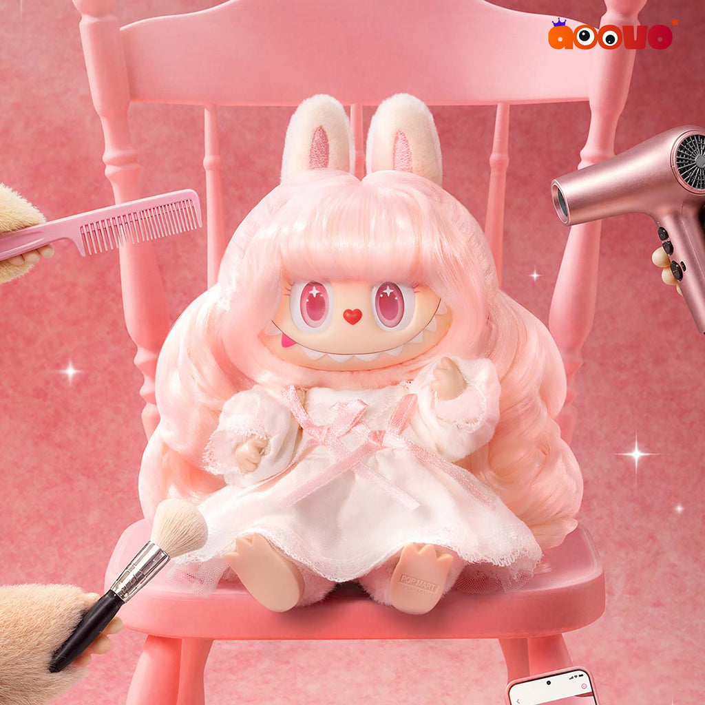 THE MONSTERS (Labubu) - Hair Salon Series Vinyl Plush Pendant Blind Box