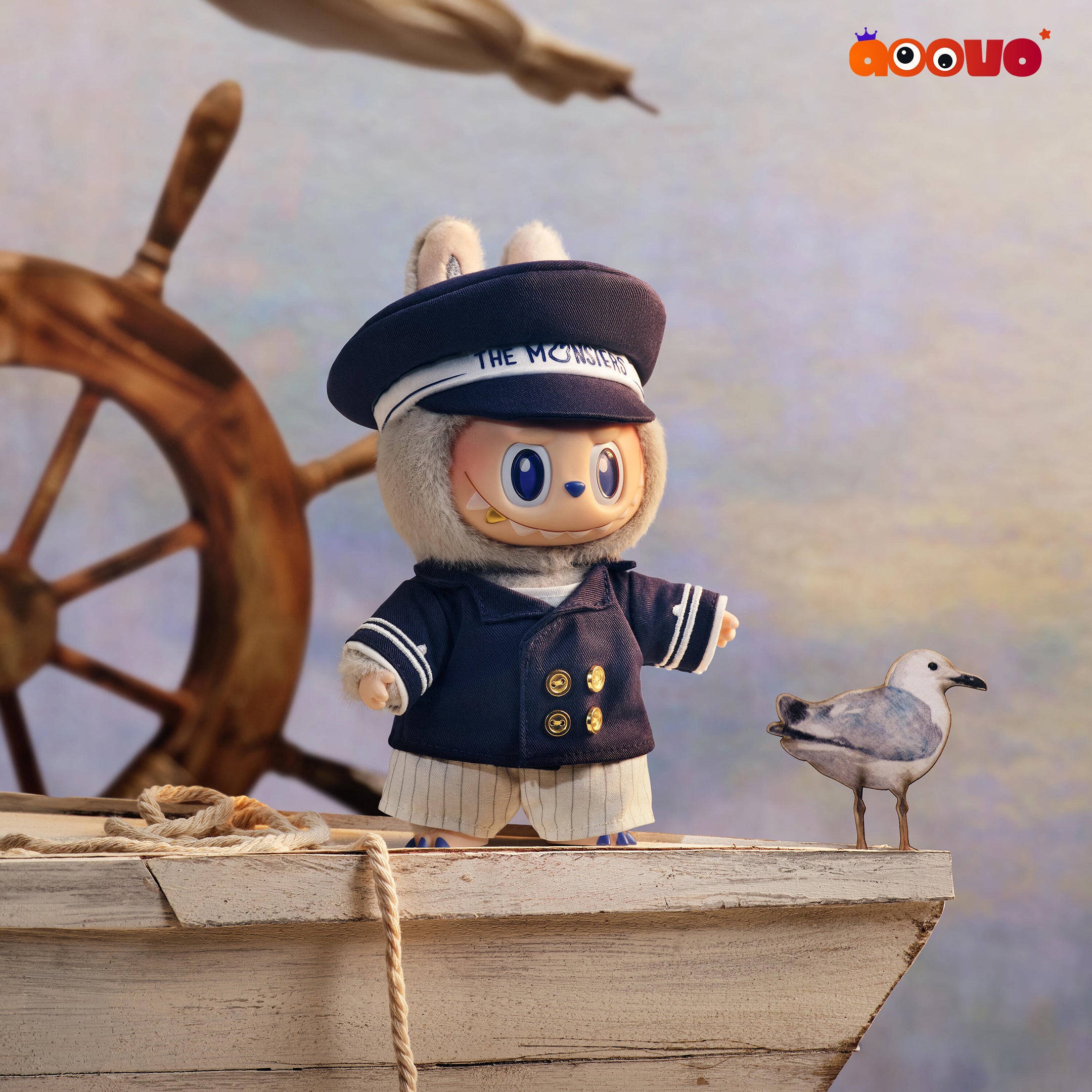 THE MONSTERS Labubu Captain (POP LAND LIMITED) De Vliegende Labubu