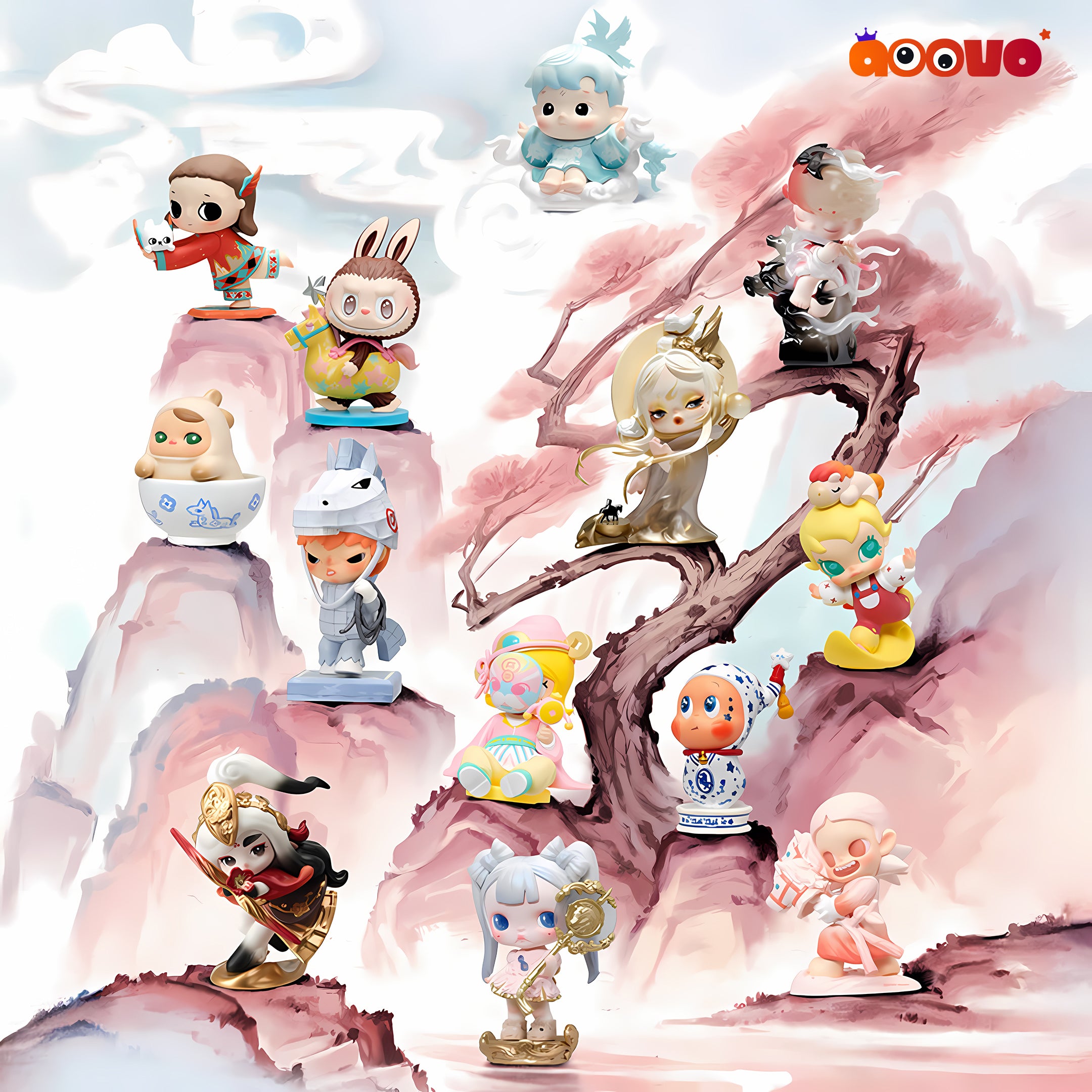 POP MART The Golden Gallop Series Figures Blind Box