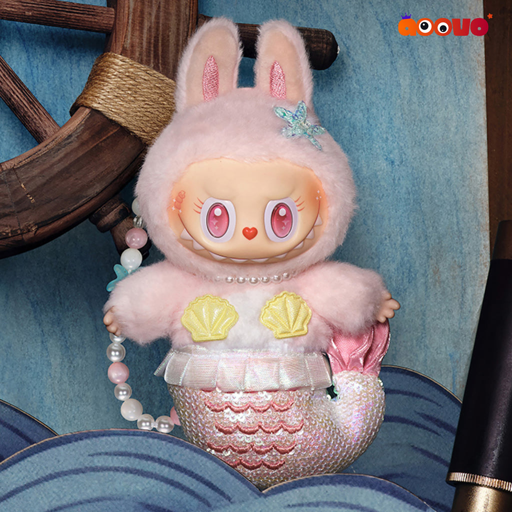 THE MONSTERS Mokoko Mermaid (POP LAND LIMITED) - De Vliegende Labubu Vinyl Plush Pendant