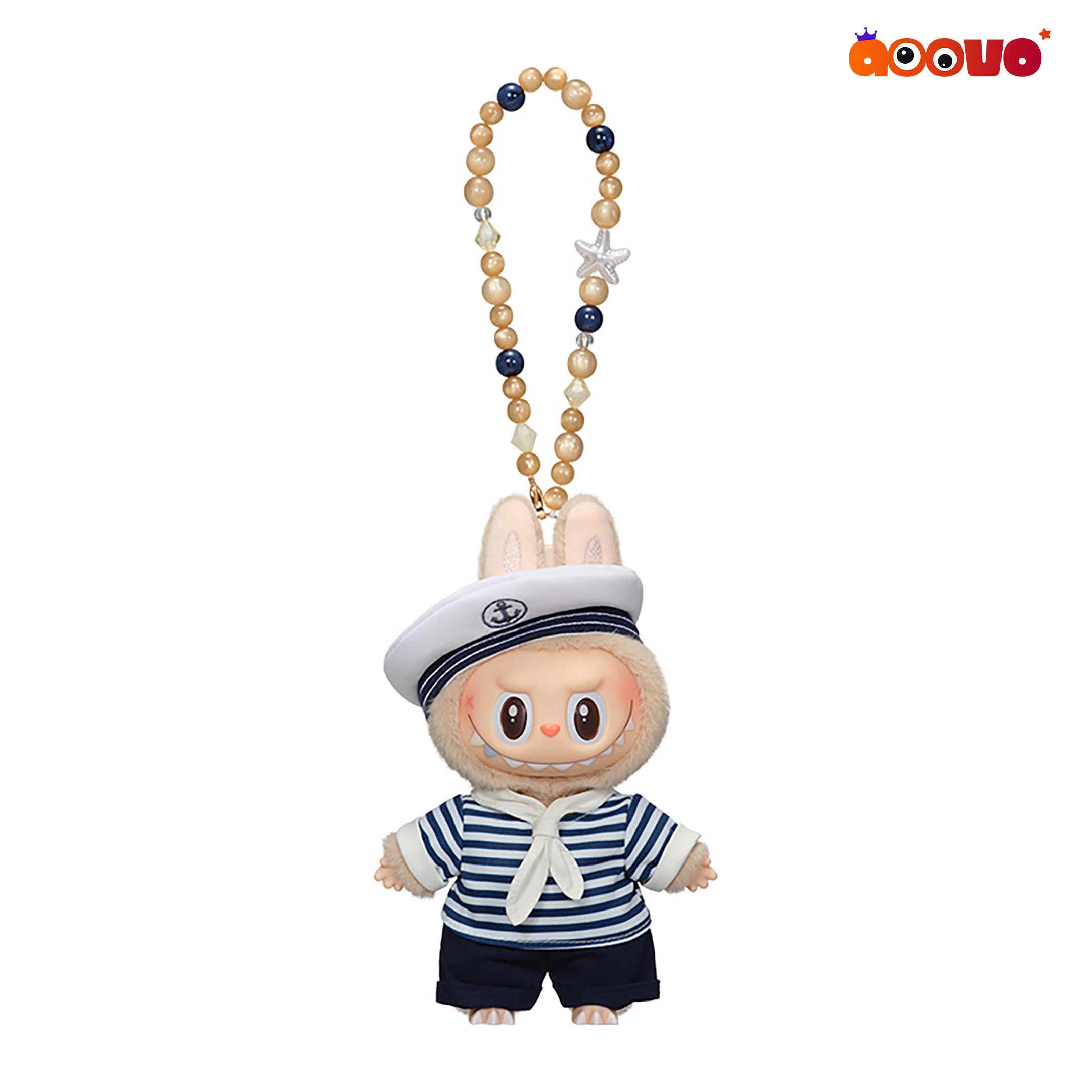 THE MONSTERS Labubu Sailor (POP LAND LIMITED) - De Vliegende Labubu Vinyl Plush Pendant