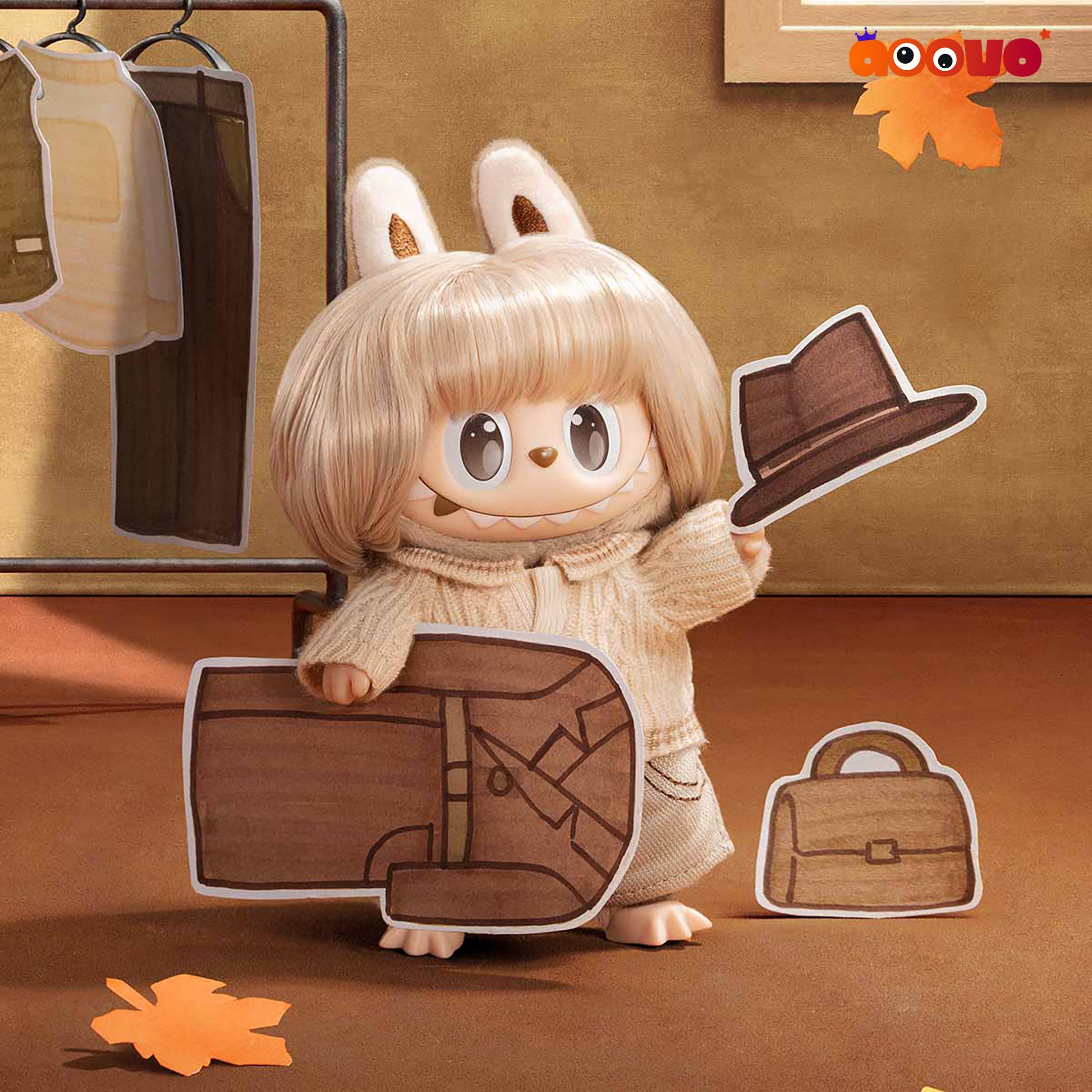 THE MONSTERS (Labubu) - Hair Salon Series Vinyl Plush Pendant Blind Box