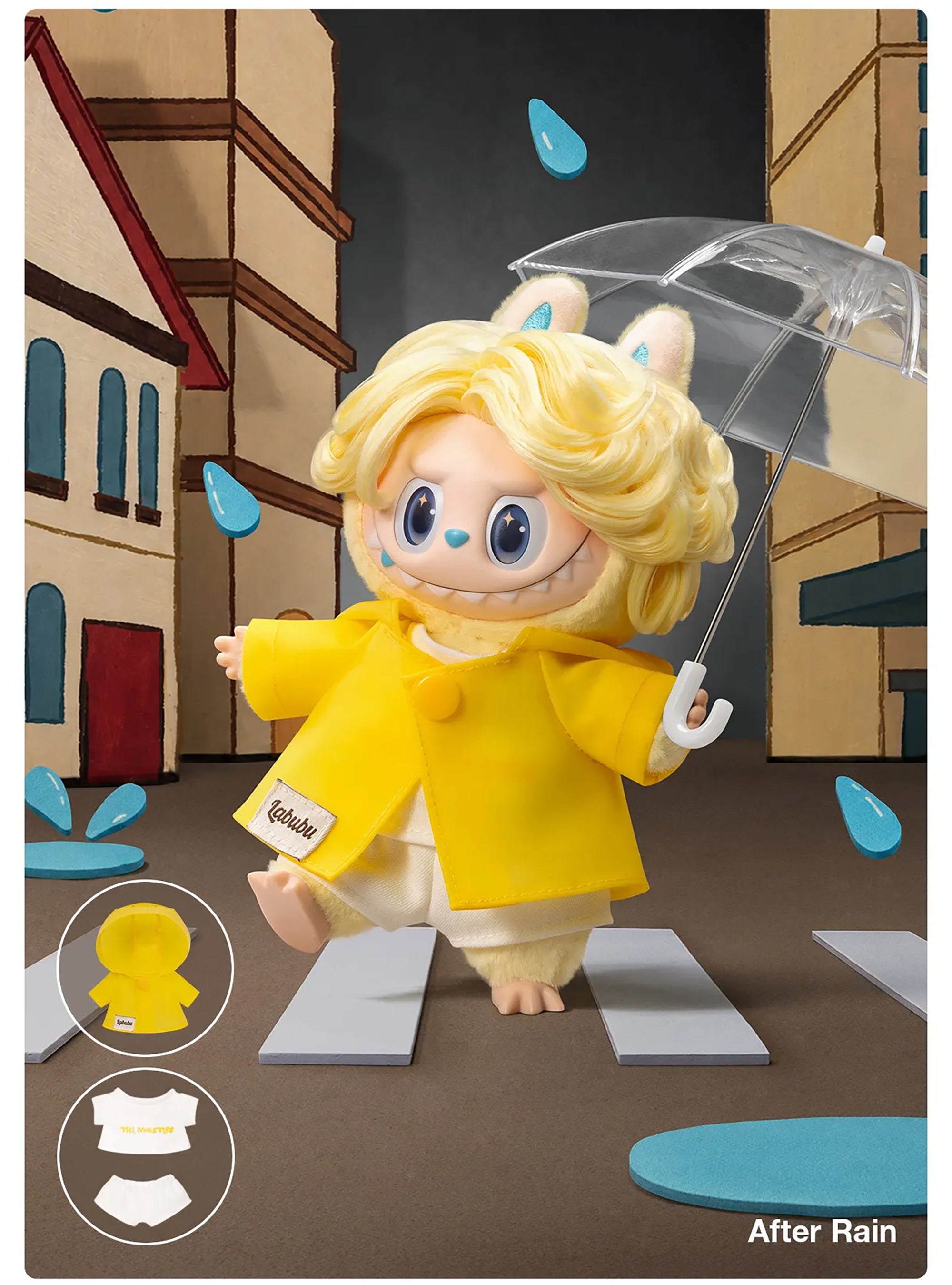 THE MONSTERS (Labubu) - Hair Salon Series Vinyl Plush Pendant Blind Box