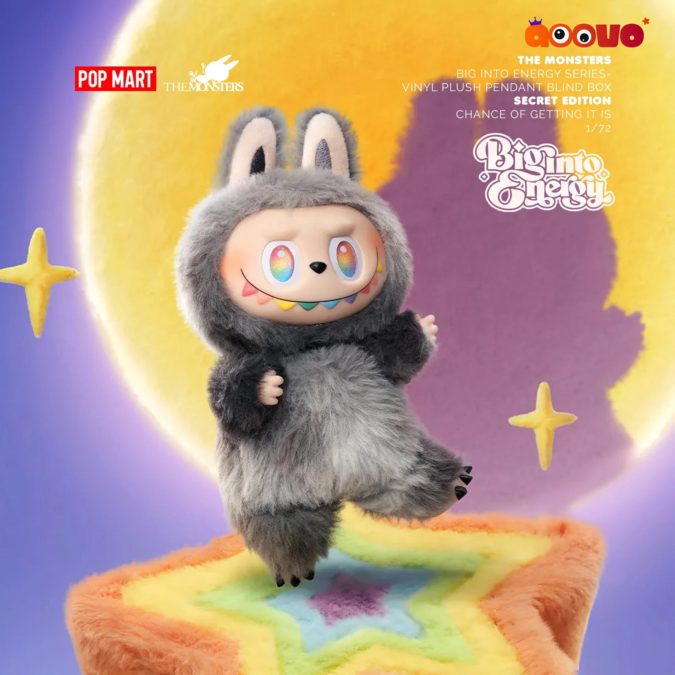 THE MONSTERS (Labubu) - Big into Energy Series Vinyl Plush Pendant Blind Box